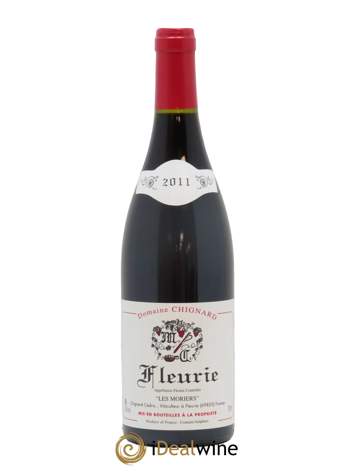 Fleurie Les Moriers Chignard (Domaine) 2011 - Lotto di 1 bottiglia - 0