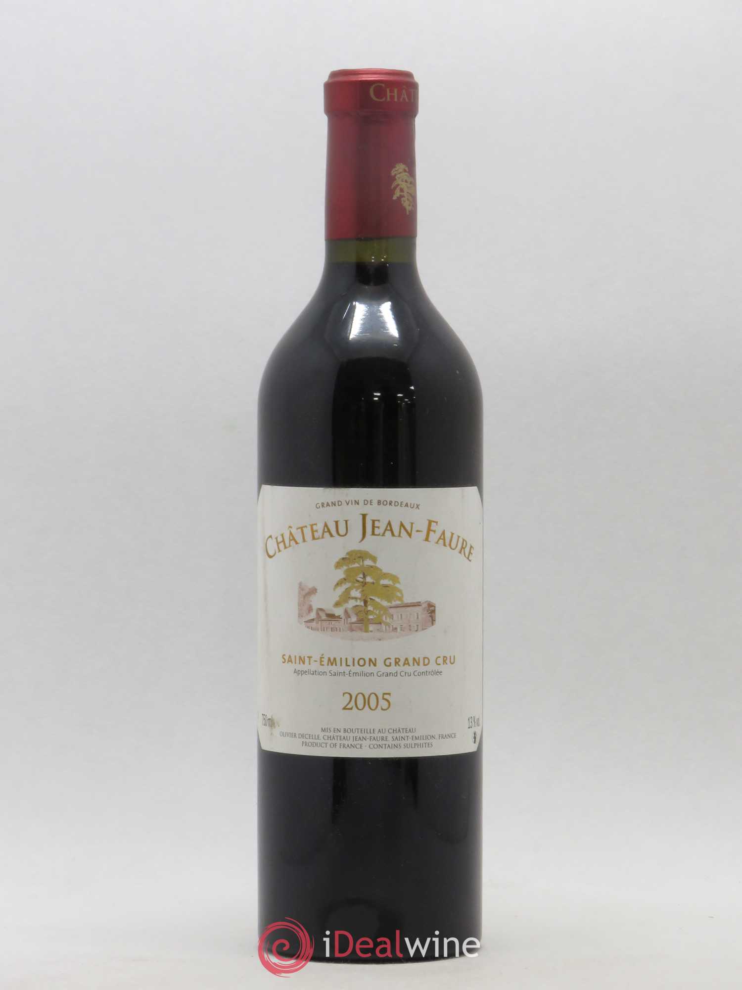 Château Jean Faure Grand Cru Classé 2005 - Lot of 1 bottle - 0