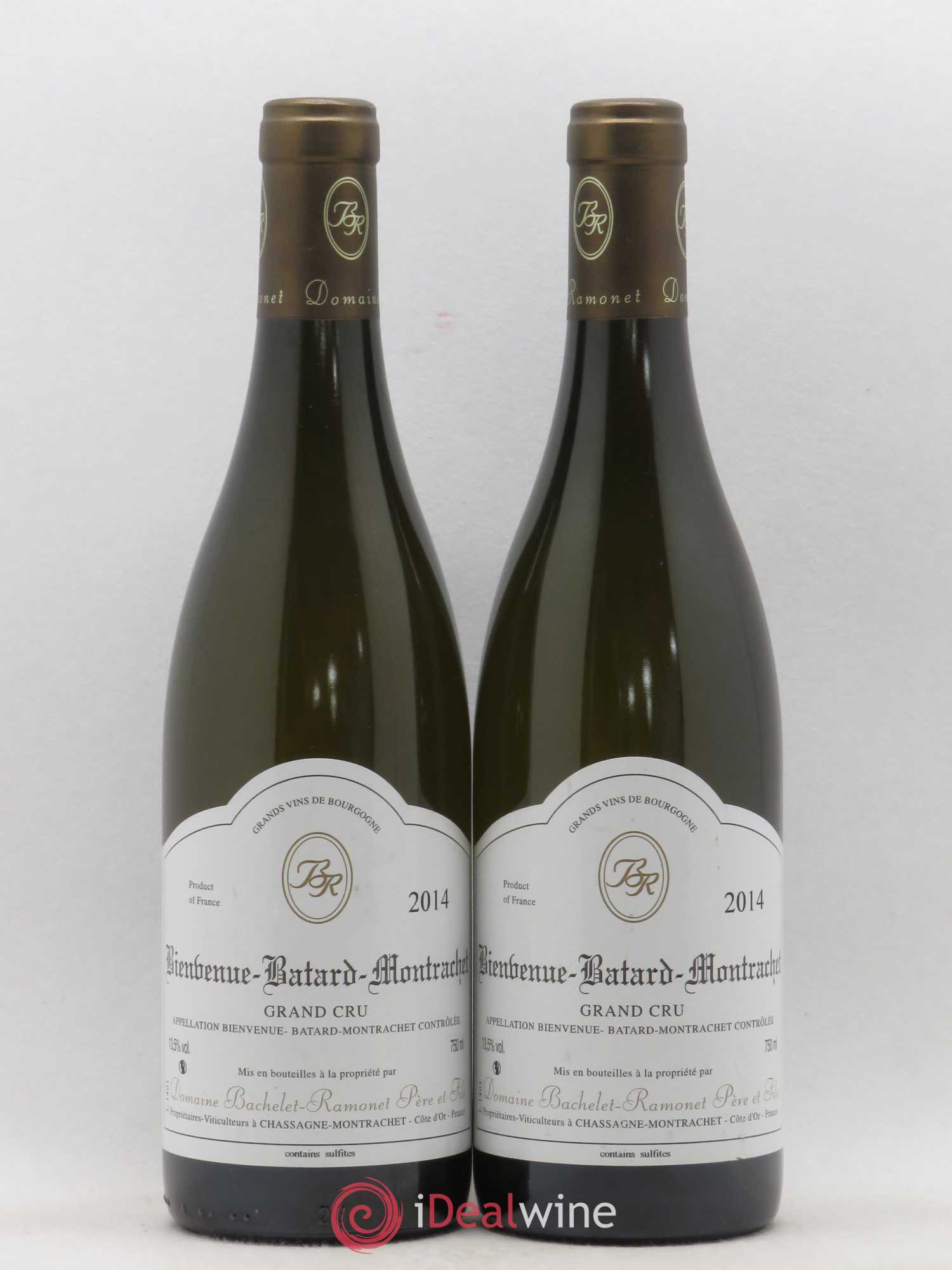 Bienvenues-Bâtard-Montrachet Grand Cru Bachelet-Ramonet (Domaine) 2014 - Lot de 2 bouteilles - 0