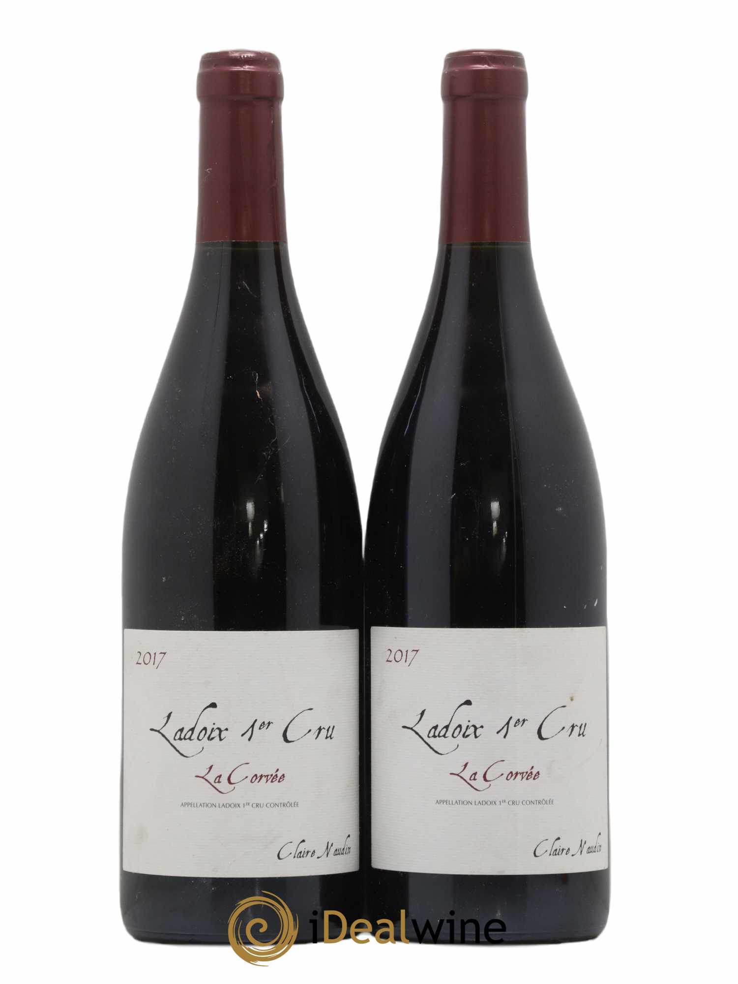 Ladoix 1er Cru La Corvée Naudin-Ferrand (Domaine)  (no reserve) 2017 - Lot of 2 bottles - 0