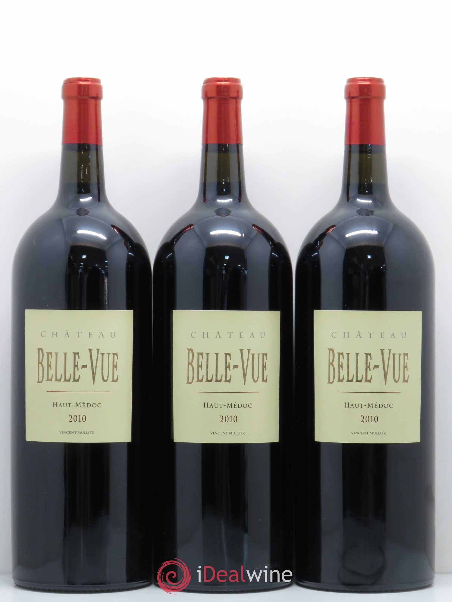 Haut Médoc Château Bellevue 2010 - Lot de 6 magnums - 1