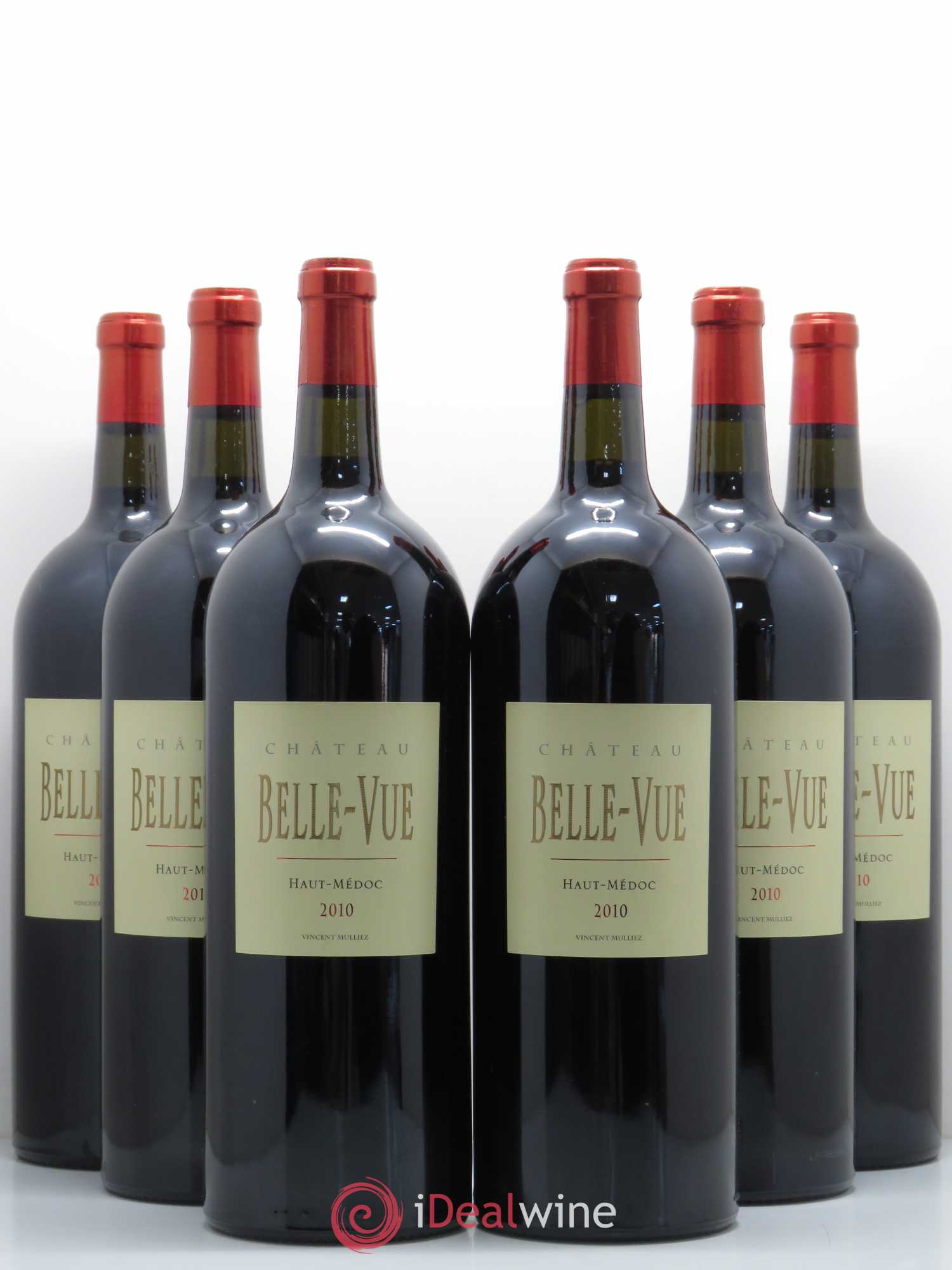 Haut Médoc Château Bellevue 2010 - Lot de 6 magnums - 0