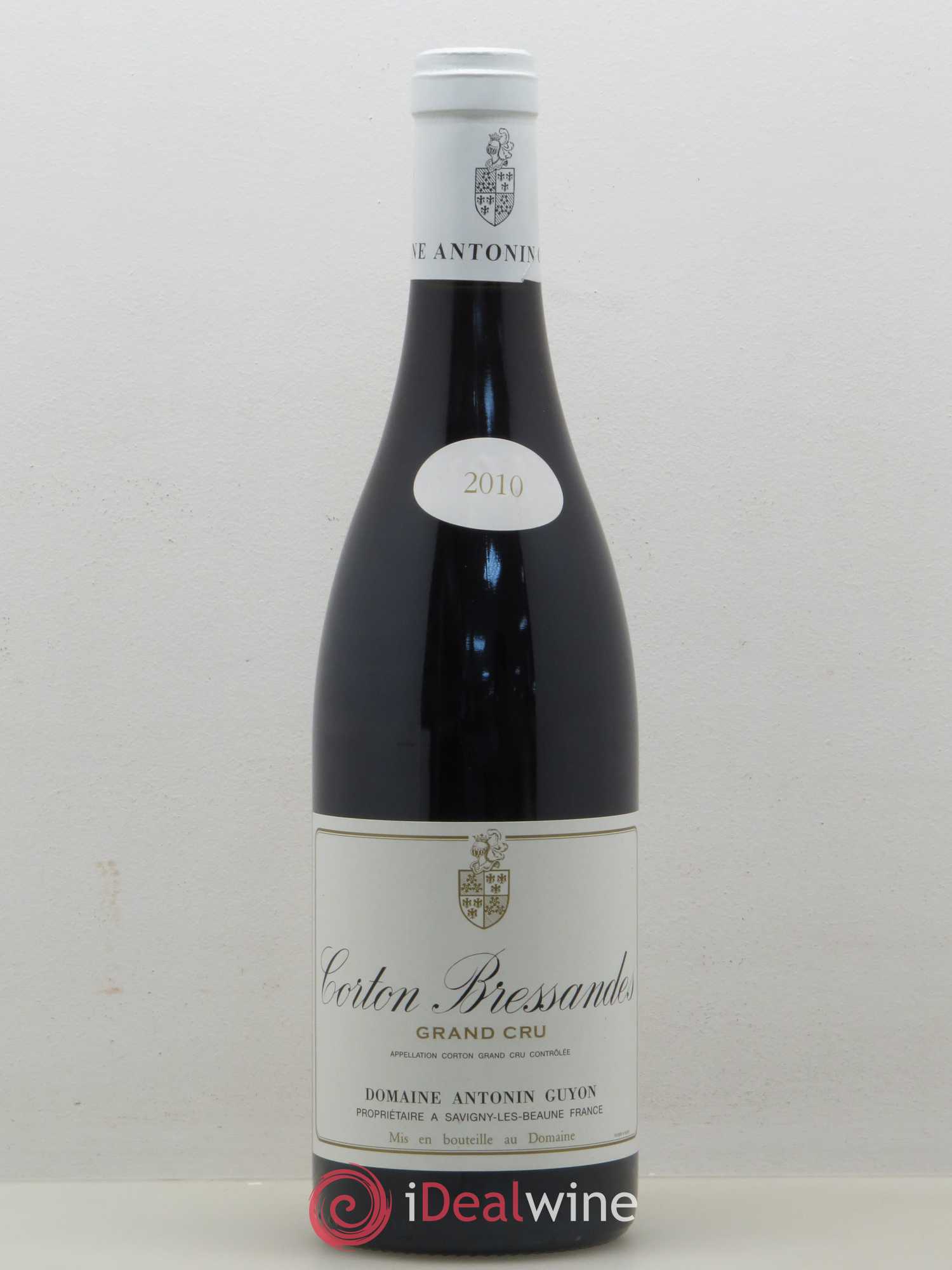 Corton Grand Cru Bressandes Domaine Antonin Guyon 2010 - Lot de 1 bouteille - 0