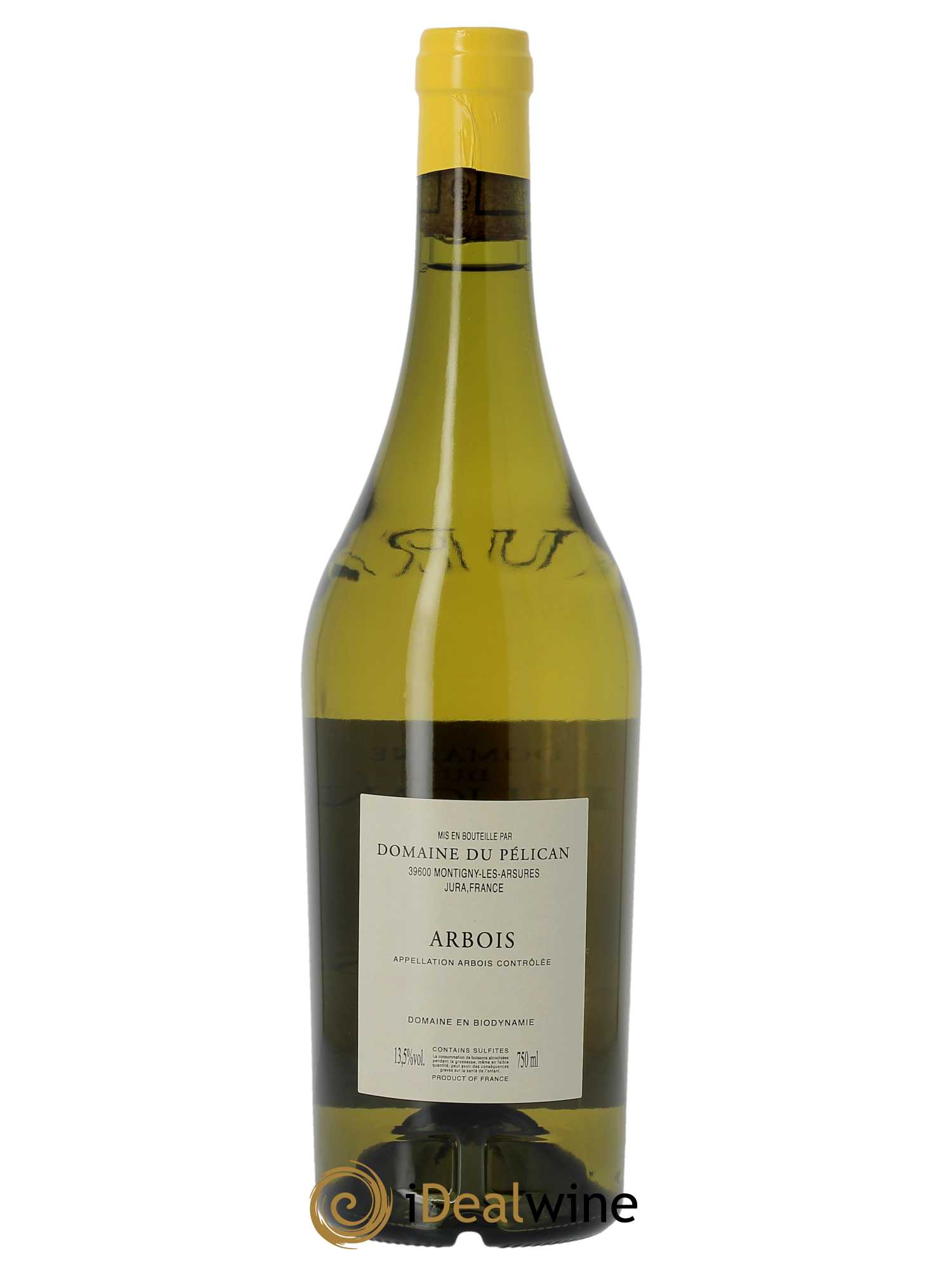 Arbois Savagnin ouillé Pélican 2020 - Lot de 1 bouteille - 1