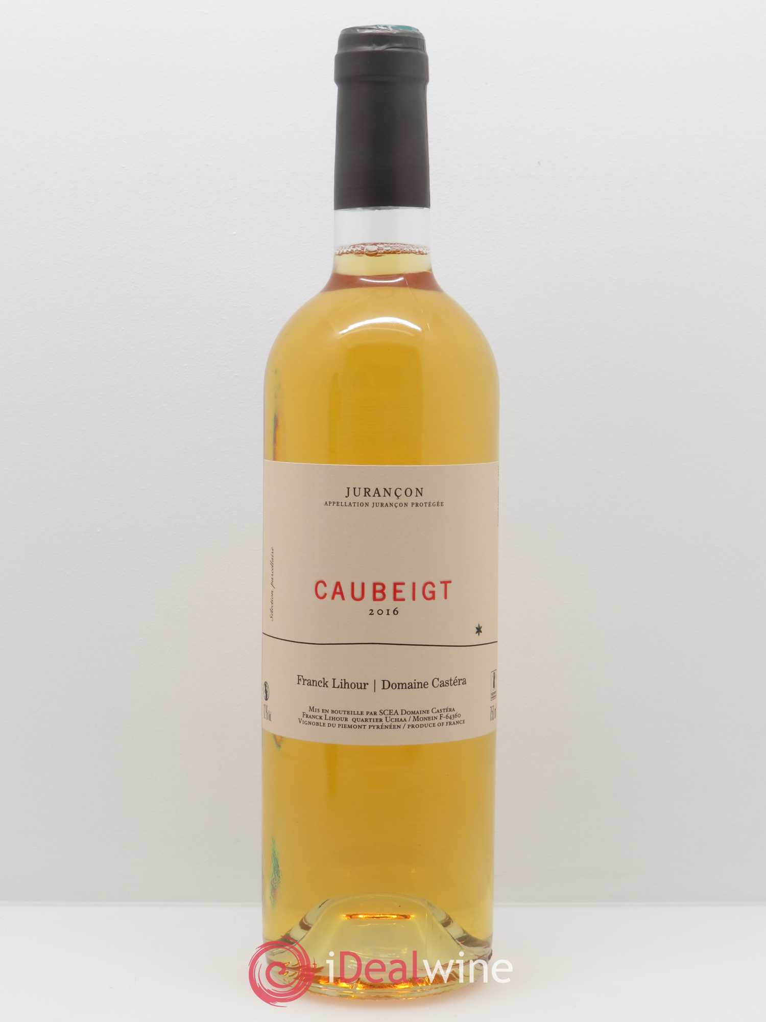 Jurançon Caubeigt Franck Lihour - Castéra (Domaine) 2016 - Lot de 1 bouteille - 0