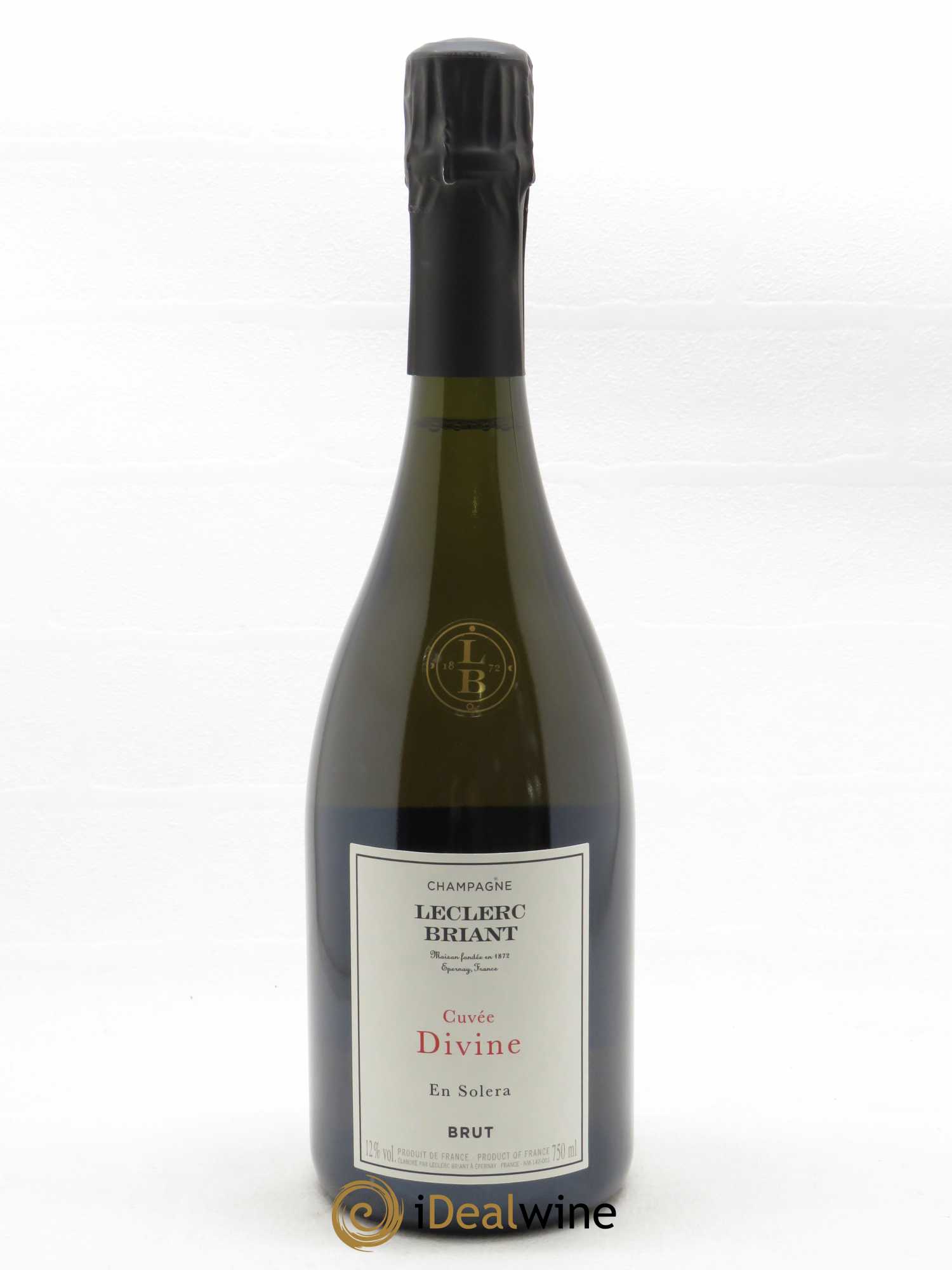 Brut Divine Solera Leclerc Briant - Lot de 1 bouteille - 0