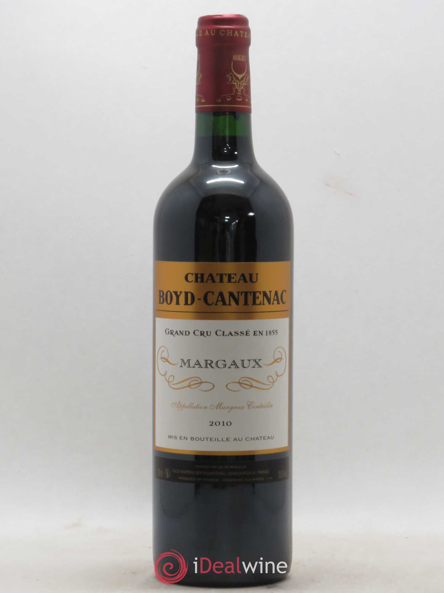 Château Boyd Cantenac 3ème Grand Cru Classé 2010 - Lot de 1 bouteille - 0