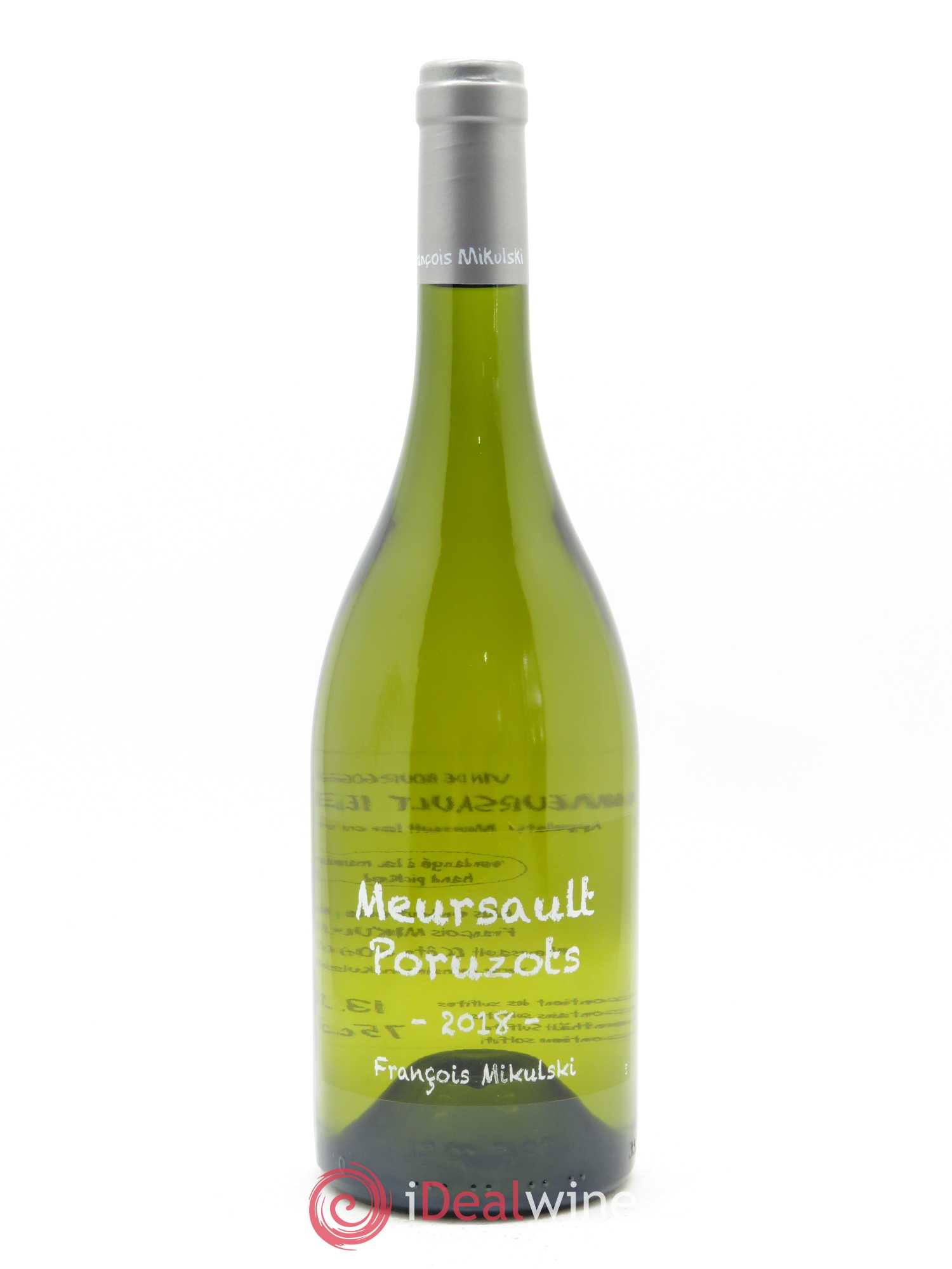 Meursault 1er Cru Poruzots François Mikulski 2018 - Lot of 1 bottle - 0