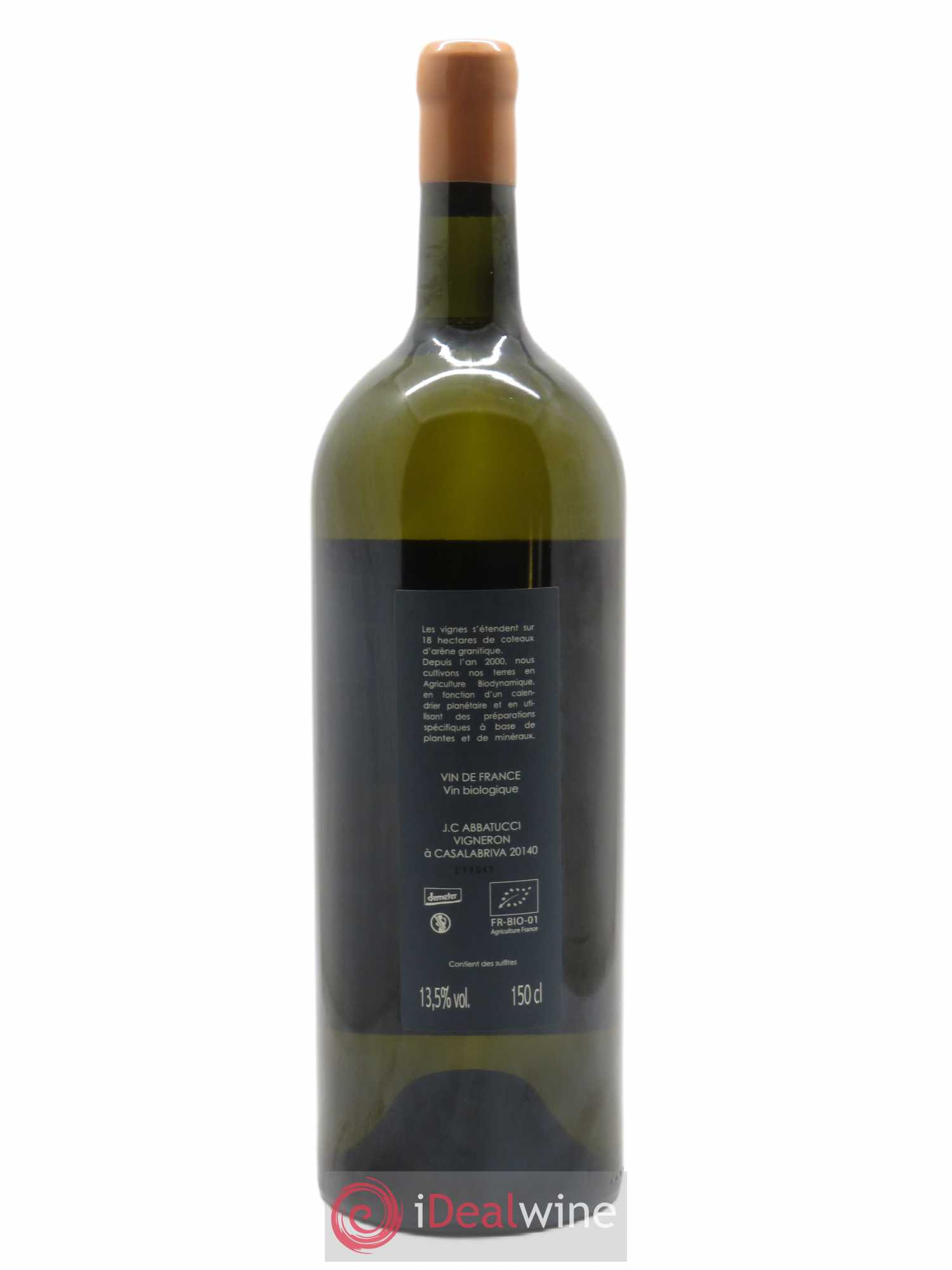 Vin de France Diplomate d'Empire Comte Abbatucci (Domaine) 2019 - Lotto di 1 magnum - 1