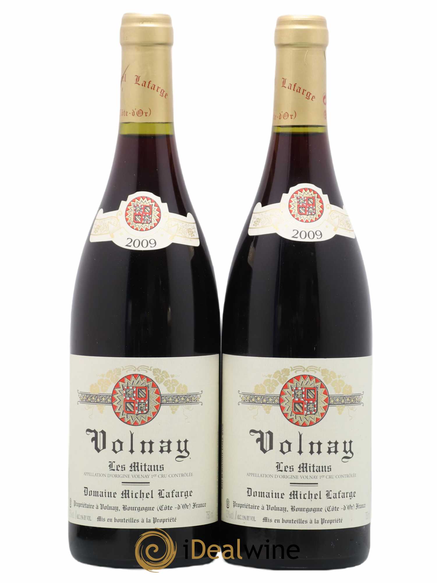 Volnay 1er Cru Les Mitans Lafarge (Domaine) 2009 - Lot de 2 bouteilles - 0