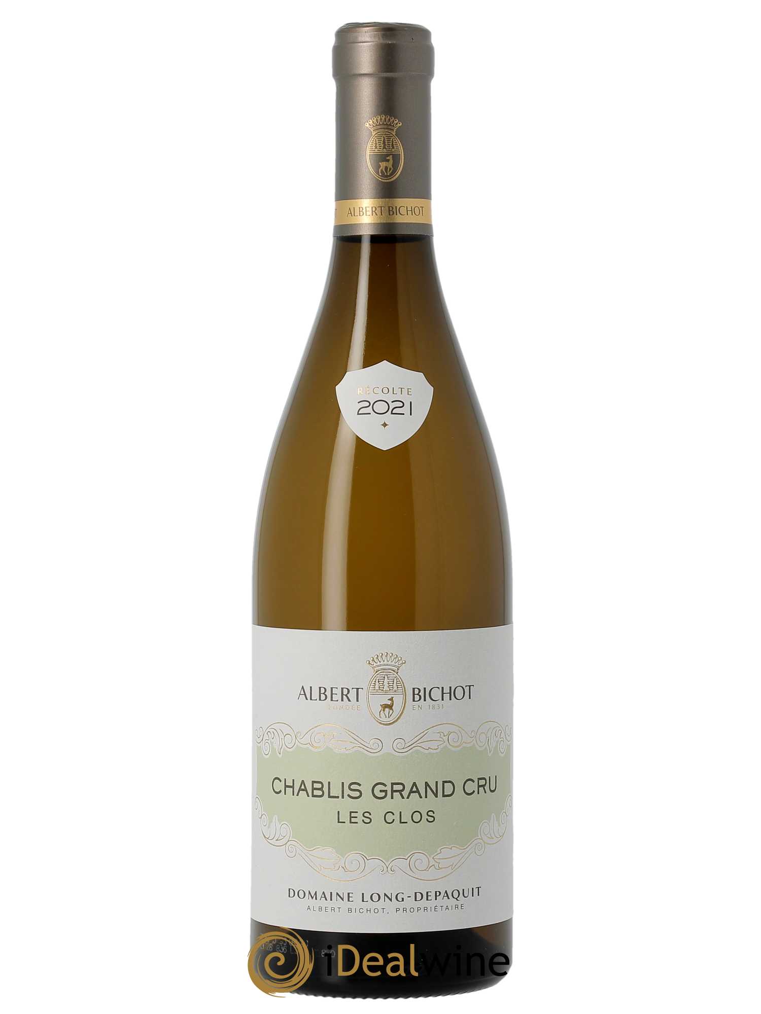 Chablis Grand Cru Les Clos Long Depaquit - Albert Bichot (Domaine) 2021 - Posten von 1 Flasche - 0