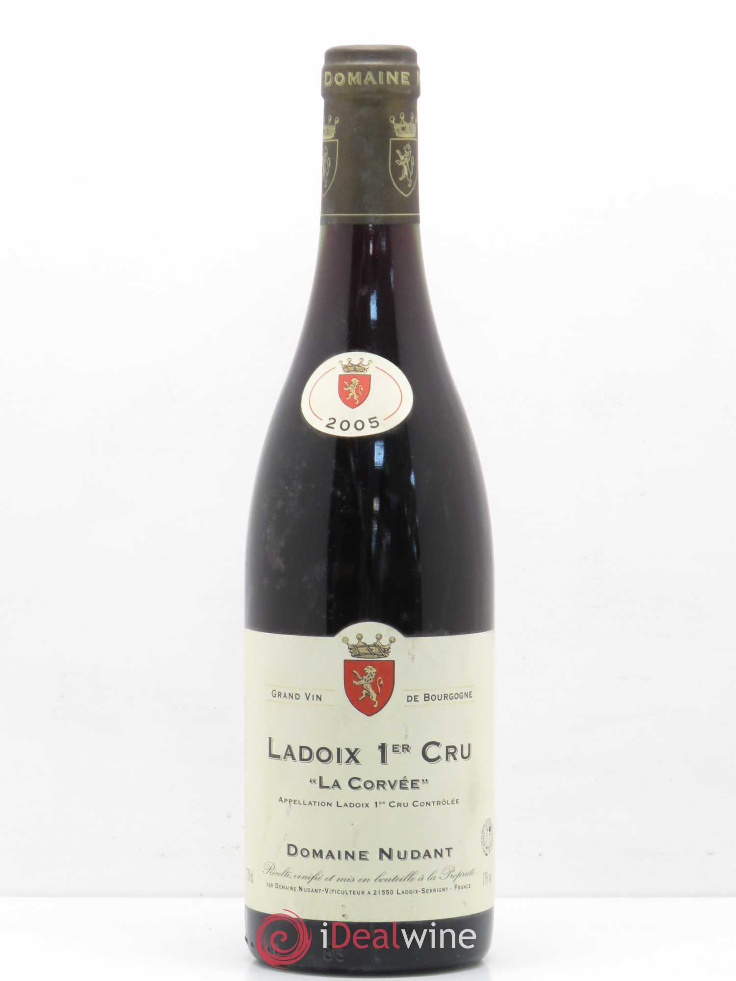 Ladoix 1er Cru La Corvée Domaine Nudant 2005 - Lot of 1 bottle - 0