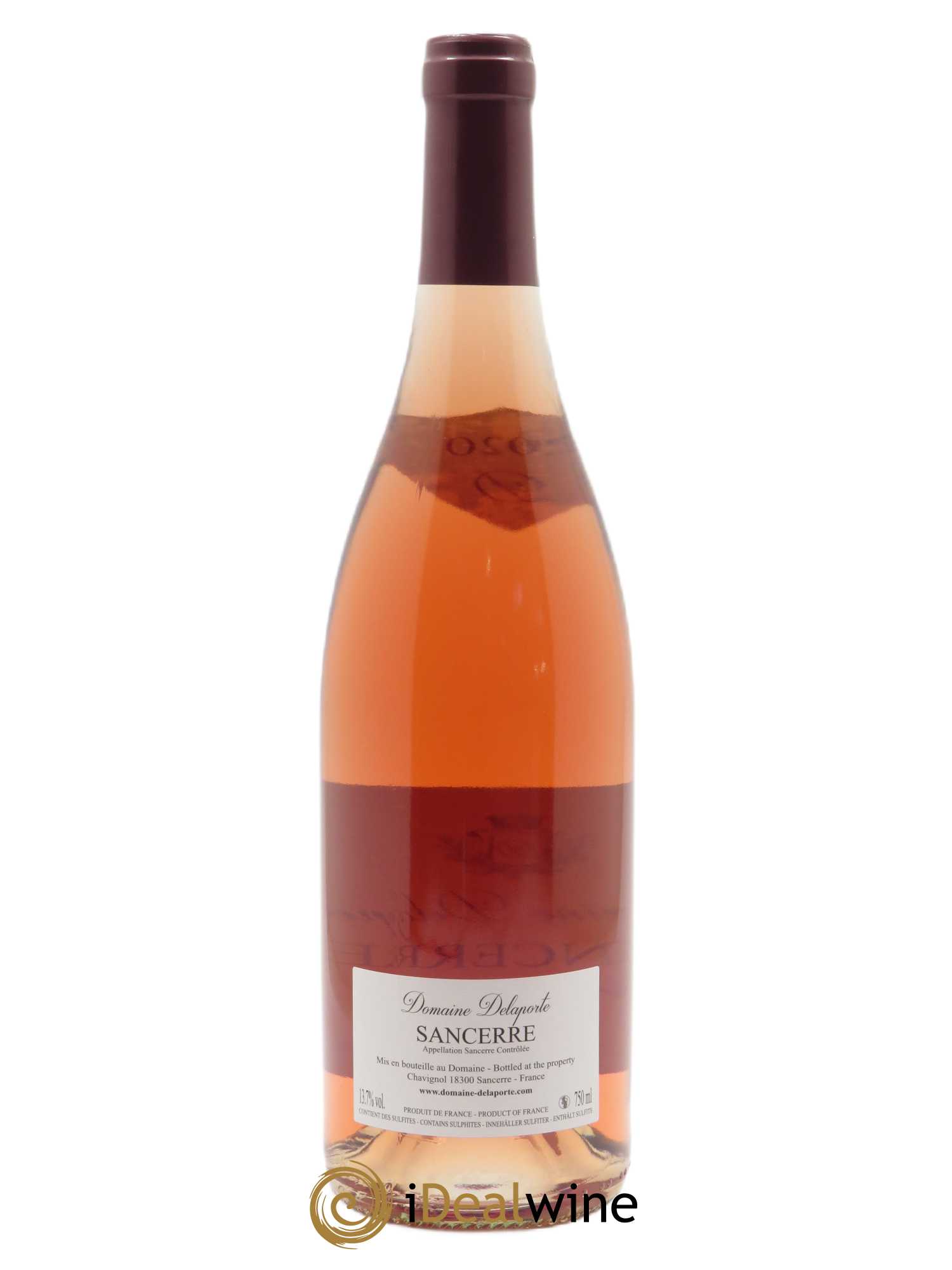 Sancerre Chavignol Rosé Delaporte 2020 - Lot de 1 bouteille - 1