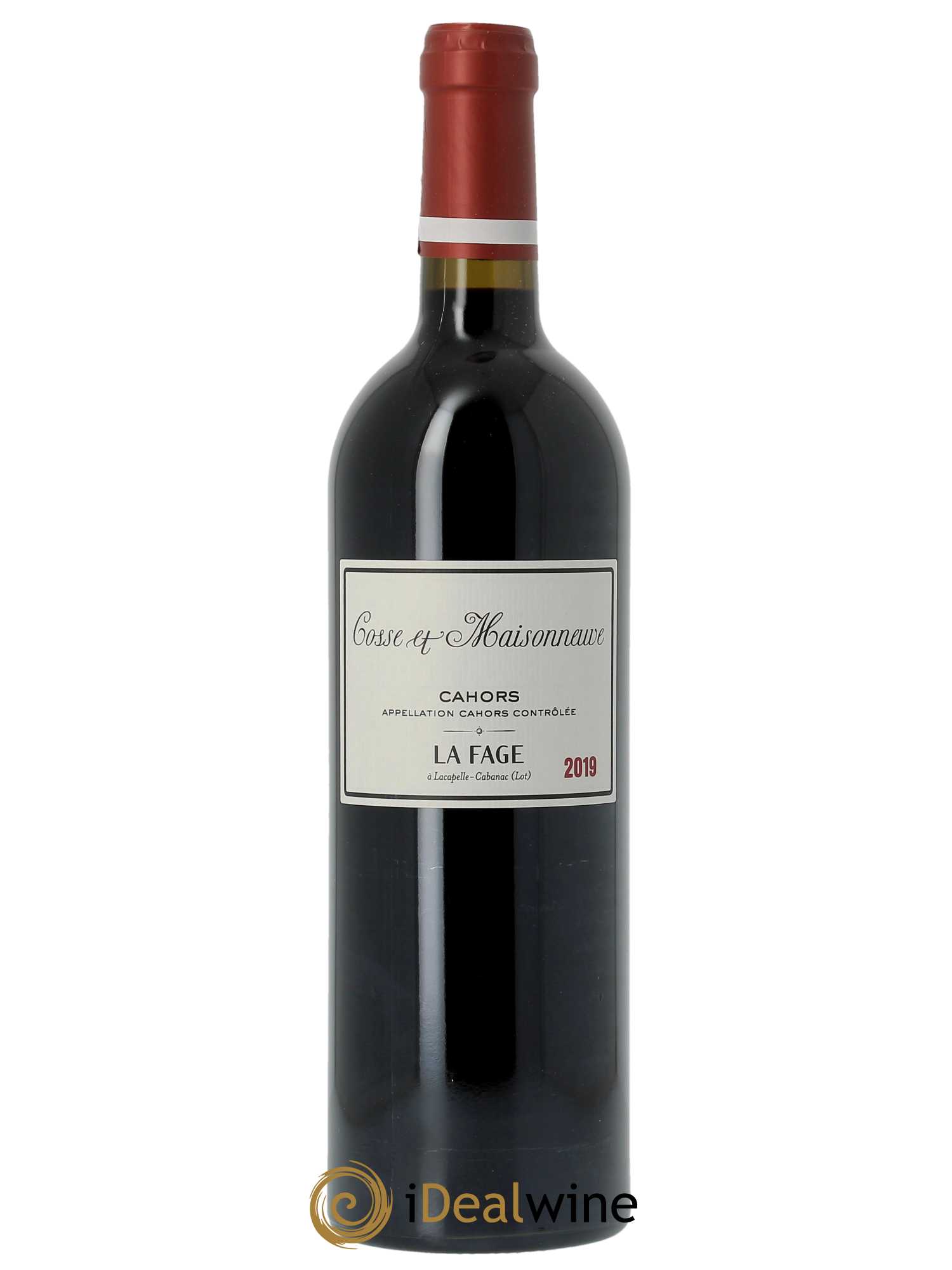 Cahors La Fage Cosse-Maisonneuve (Domaine) 2019 - Lot de 1 bouteille - 0