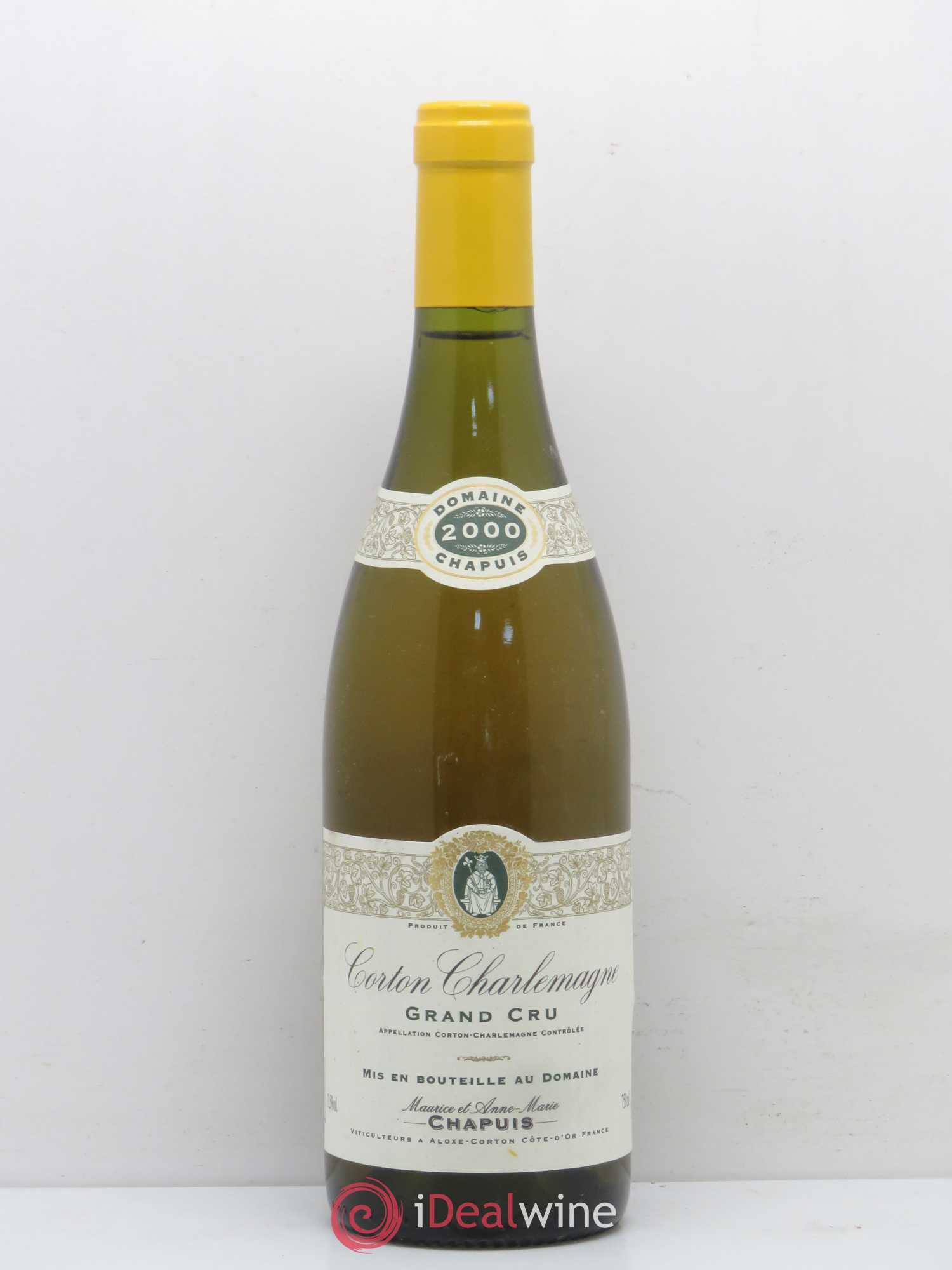 Corton-Charlemagne Grand Cru Domaine Maurice Chapuis 2000 - Lot of 1 bottle - 0