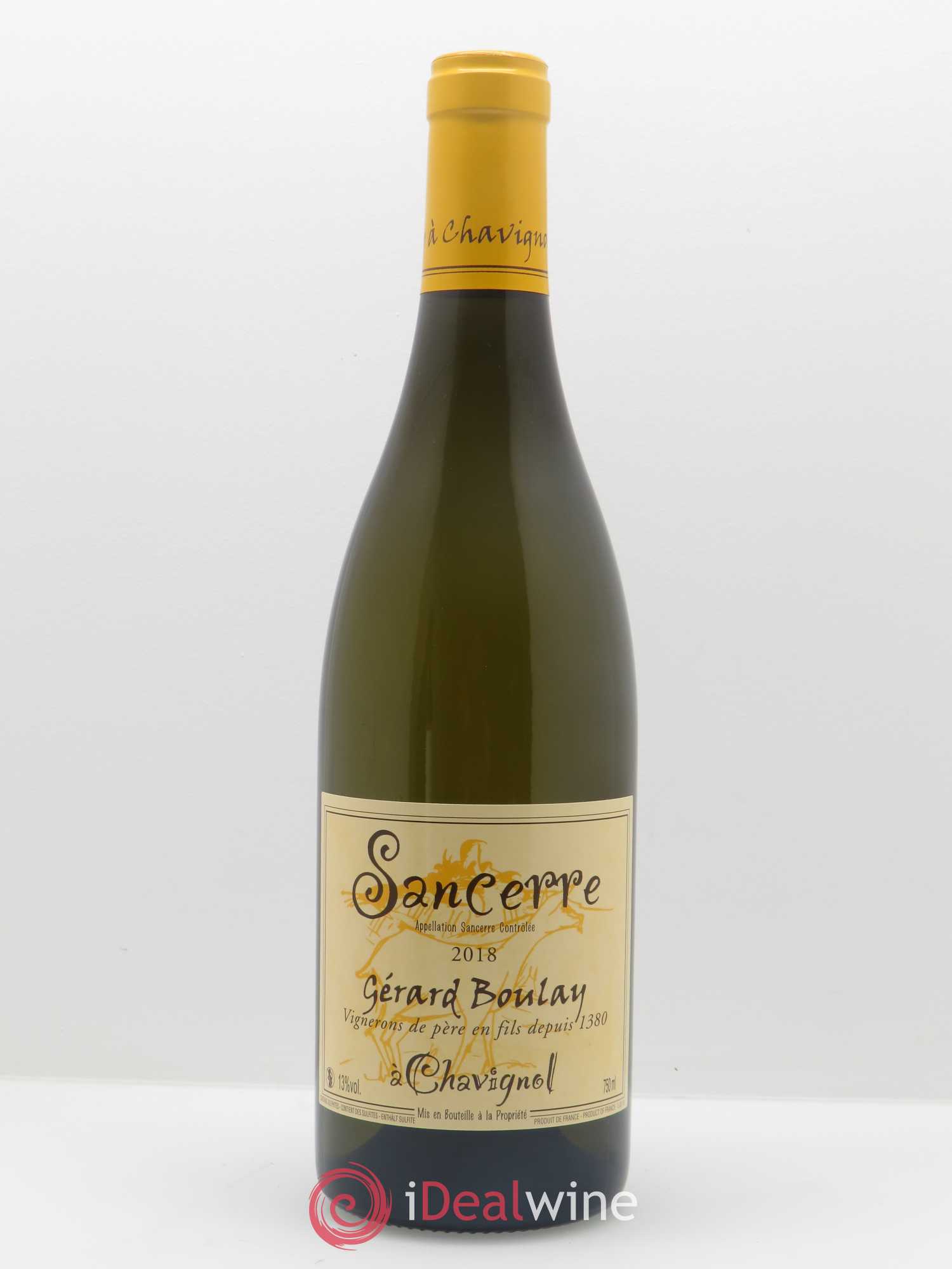 Sancerre Gérard Boulay 2018 - Lot de 1 bouteille - 0