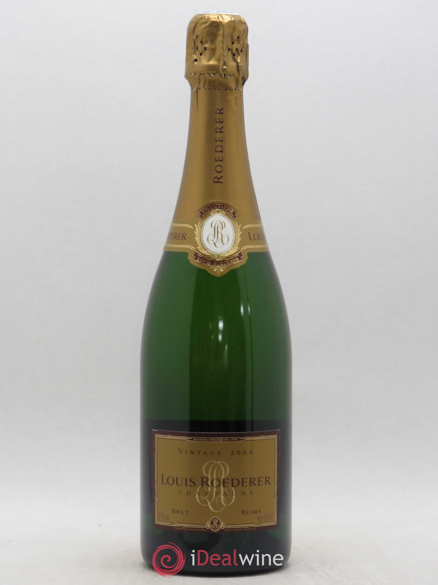 Millésimé Brut Louis Roederer 2004 - Lot of 1 bottle - 0