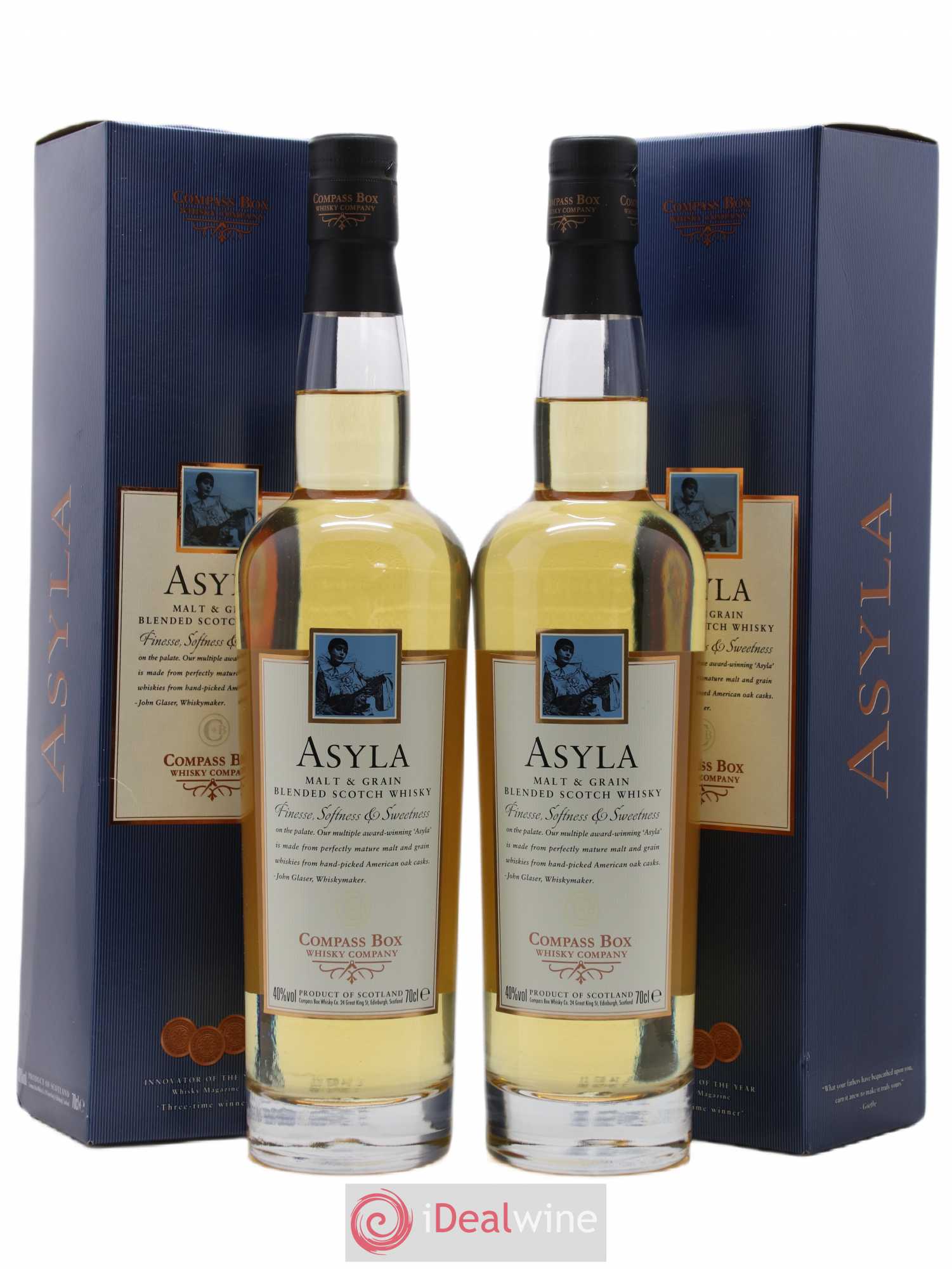 Asyla Compass Box - Lot of 2 bottles - 0