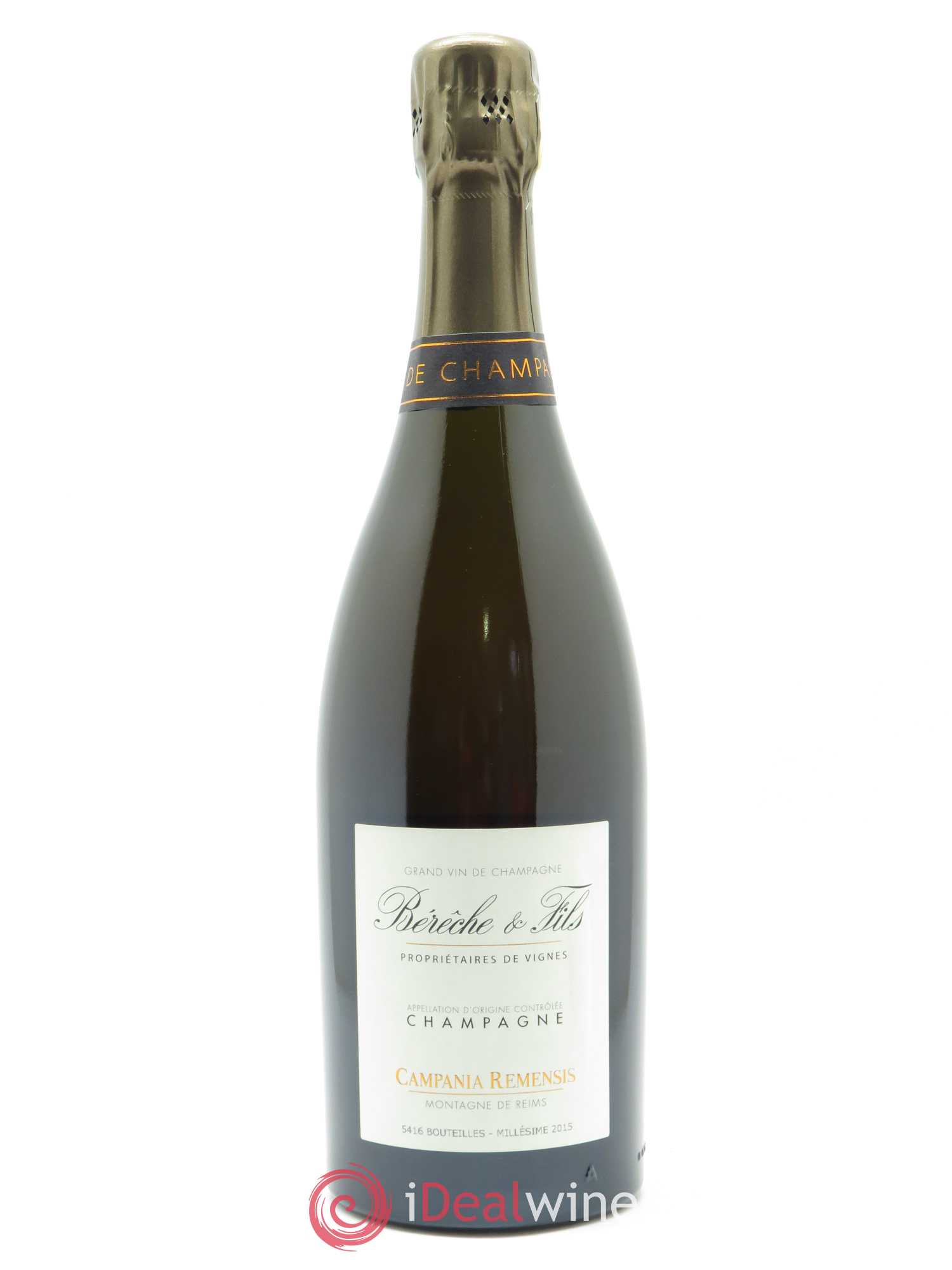 Campania Remensis Extra-Brut Bérêche et Fils 2015 - Lot of 1 bottle - 0