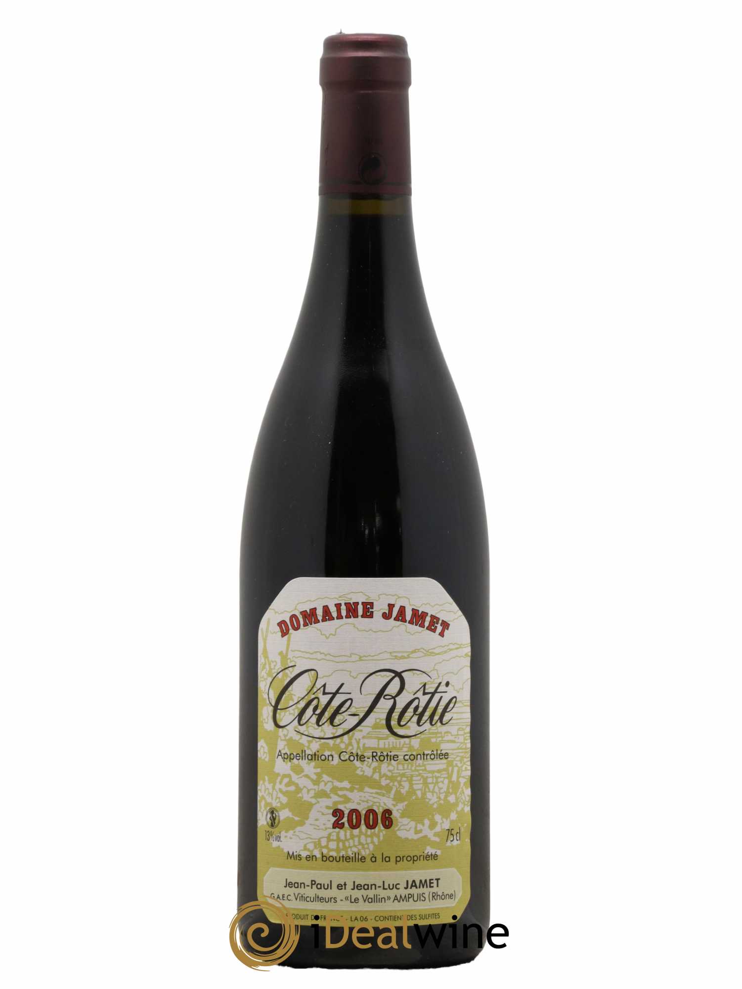 Côte-Rôtie Jamet (Domaine) 2006 - Lot de 1 bouteille - 0