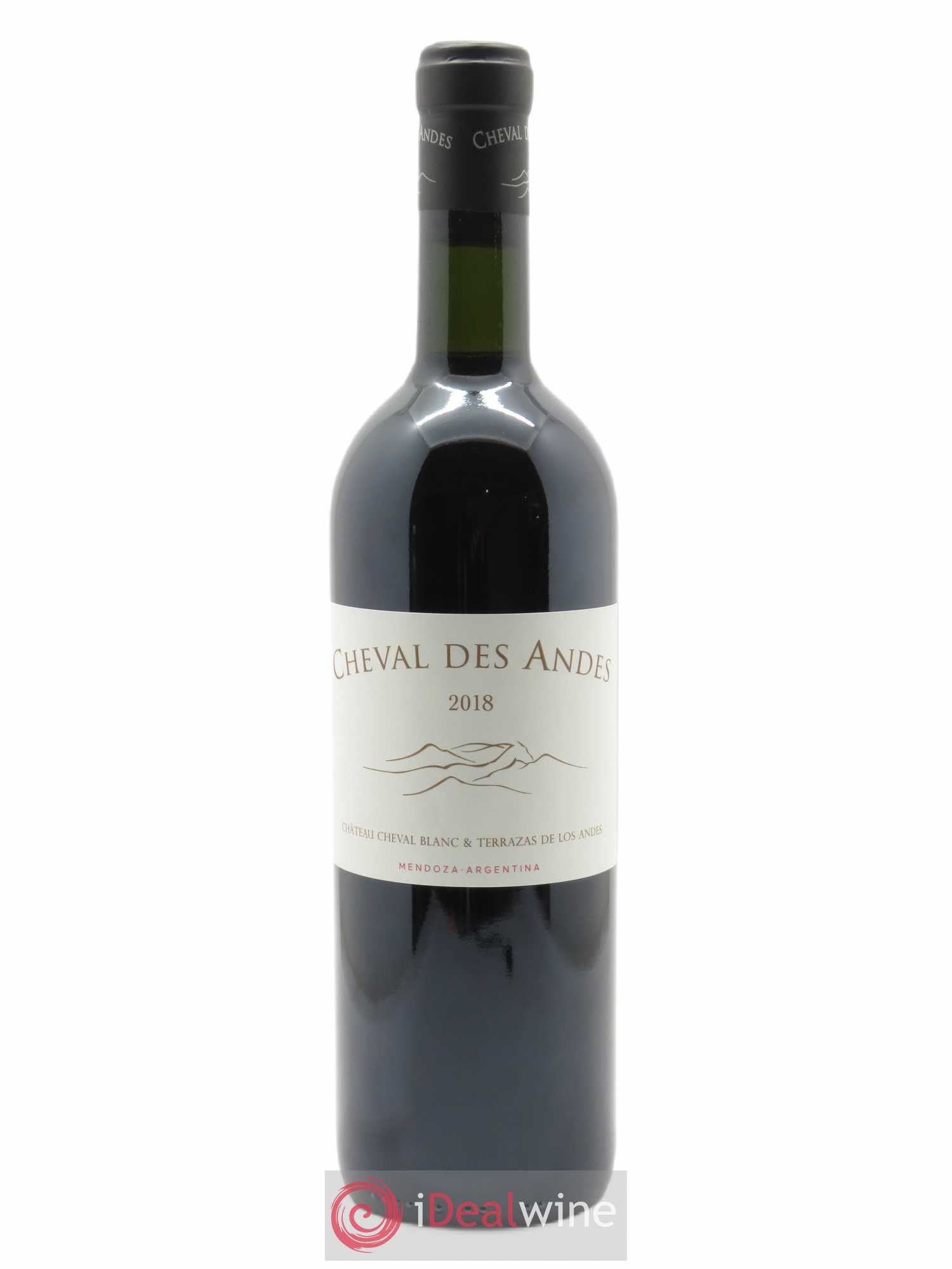 Mendoza Cheval des Andes (Original-holzkiste ab 6 bts) 2018 - Posten von 1 Flasche - 0