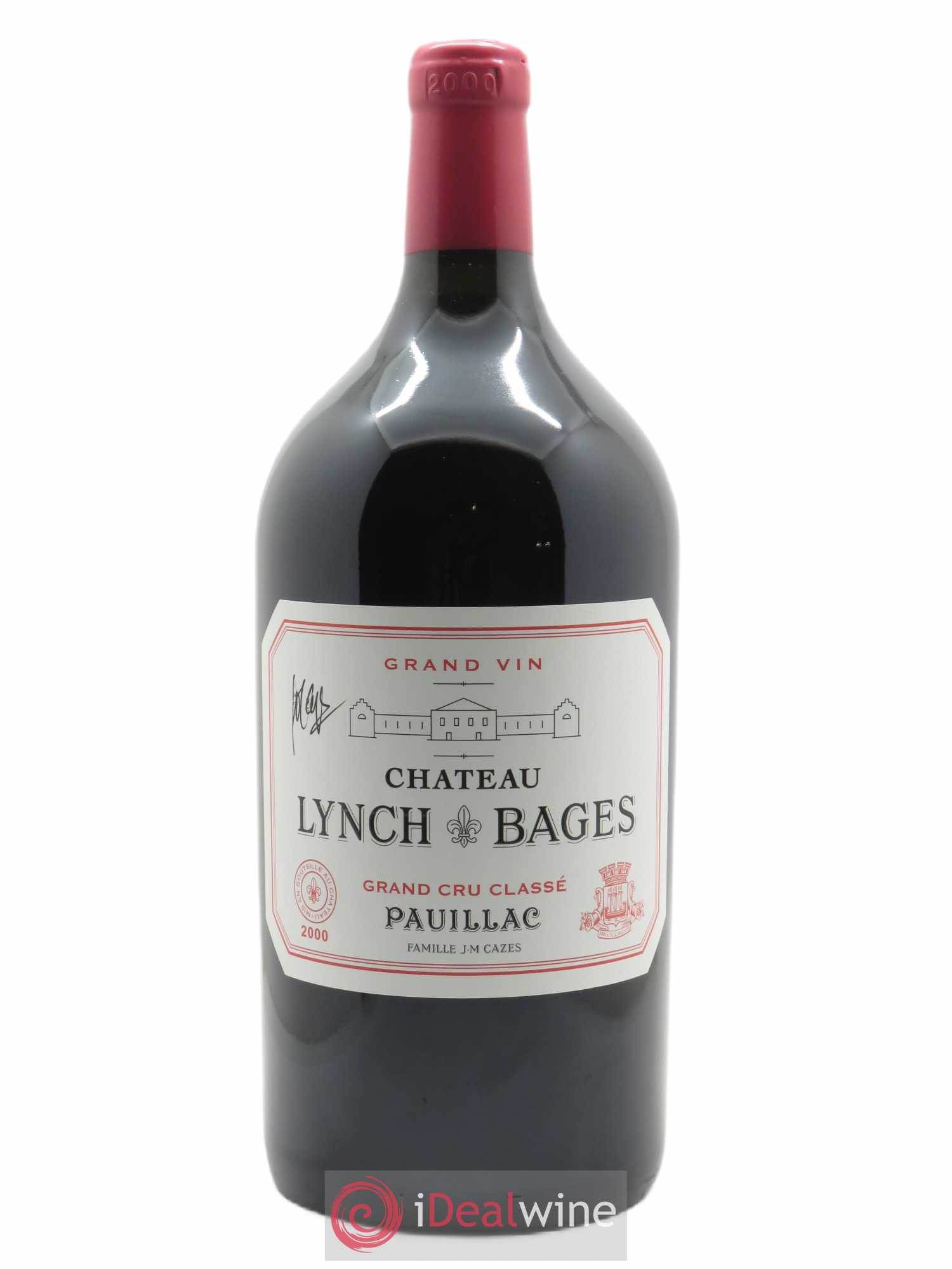 Château Lynch Bages - Edition Collector  2000 - Posten von 1 Doppel-Magnum - 1