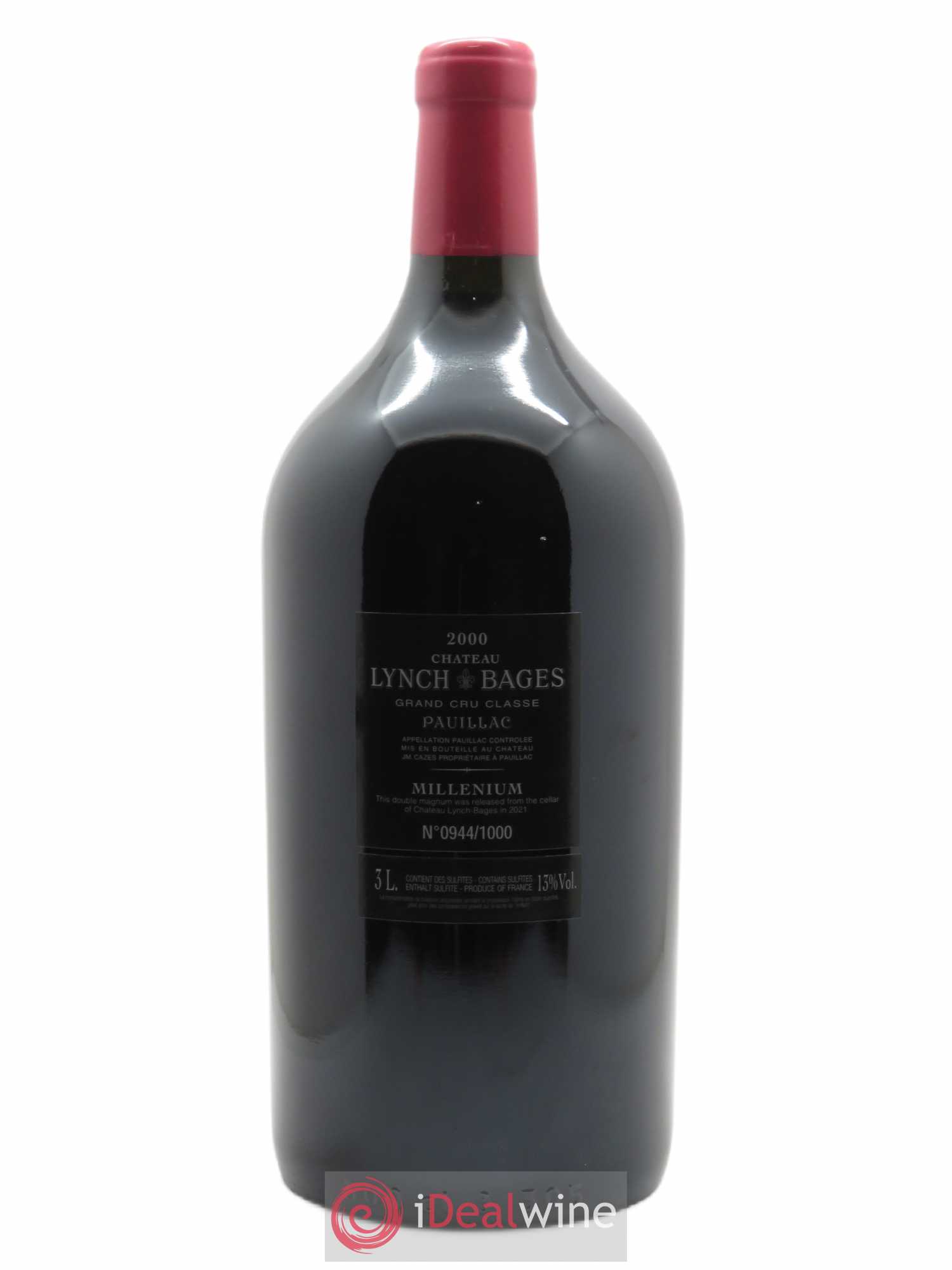 Château Lynch Bages - Edition Collector  2000 - Posten von 1 Doppel-Magnum - 2