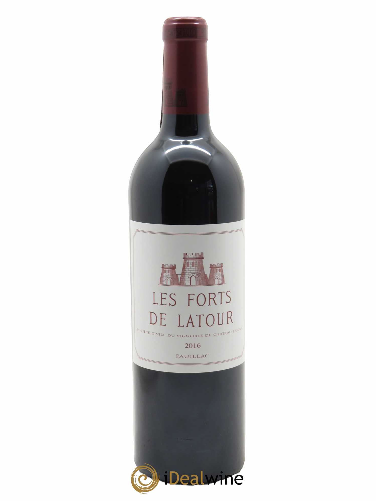 Les Forts de Latour Second Vin (Cassetta in legno a partire da 6 bt) 2016 - Lotto di 1 bottiglia - 0