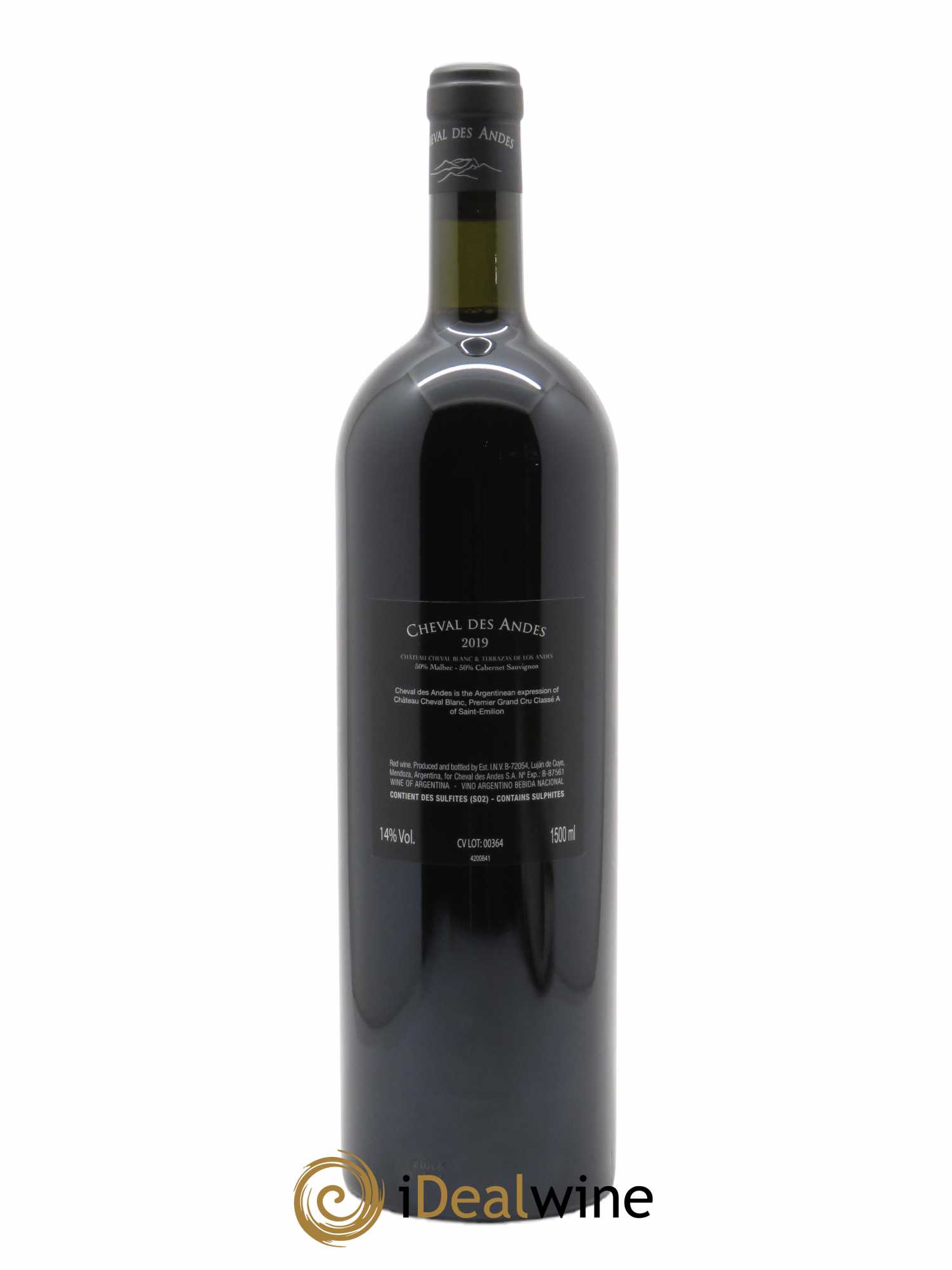 Mendoza Cheval des Andes (CBO à partir de 3 bts) 2019 - Lot de 1 magnum - 1