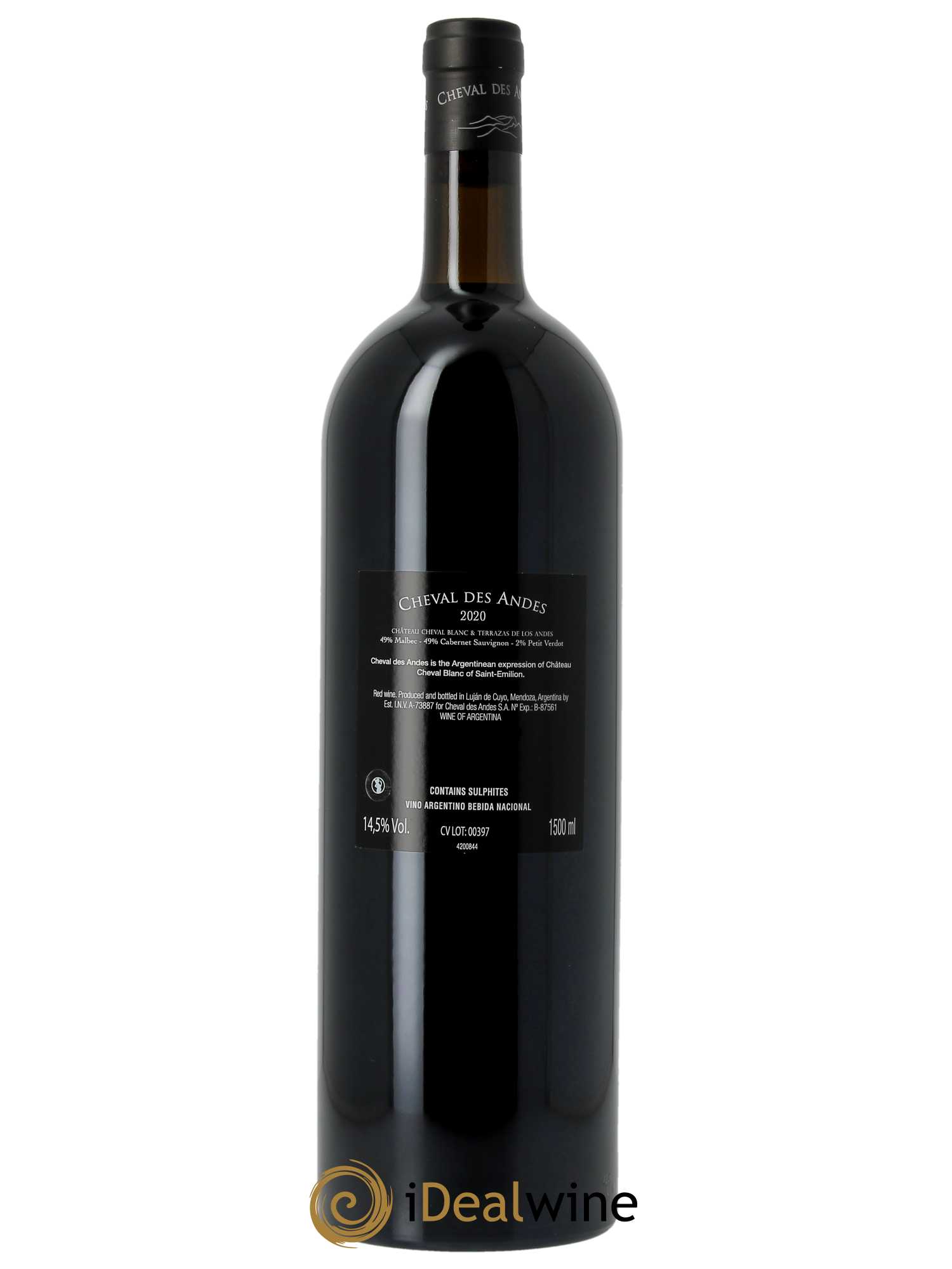 Mendoza Cheval des Andes (CBO à partir de 3mg) 2020 - Lot de 1 magnum - 1