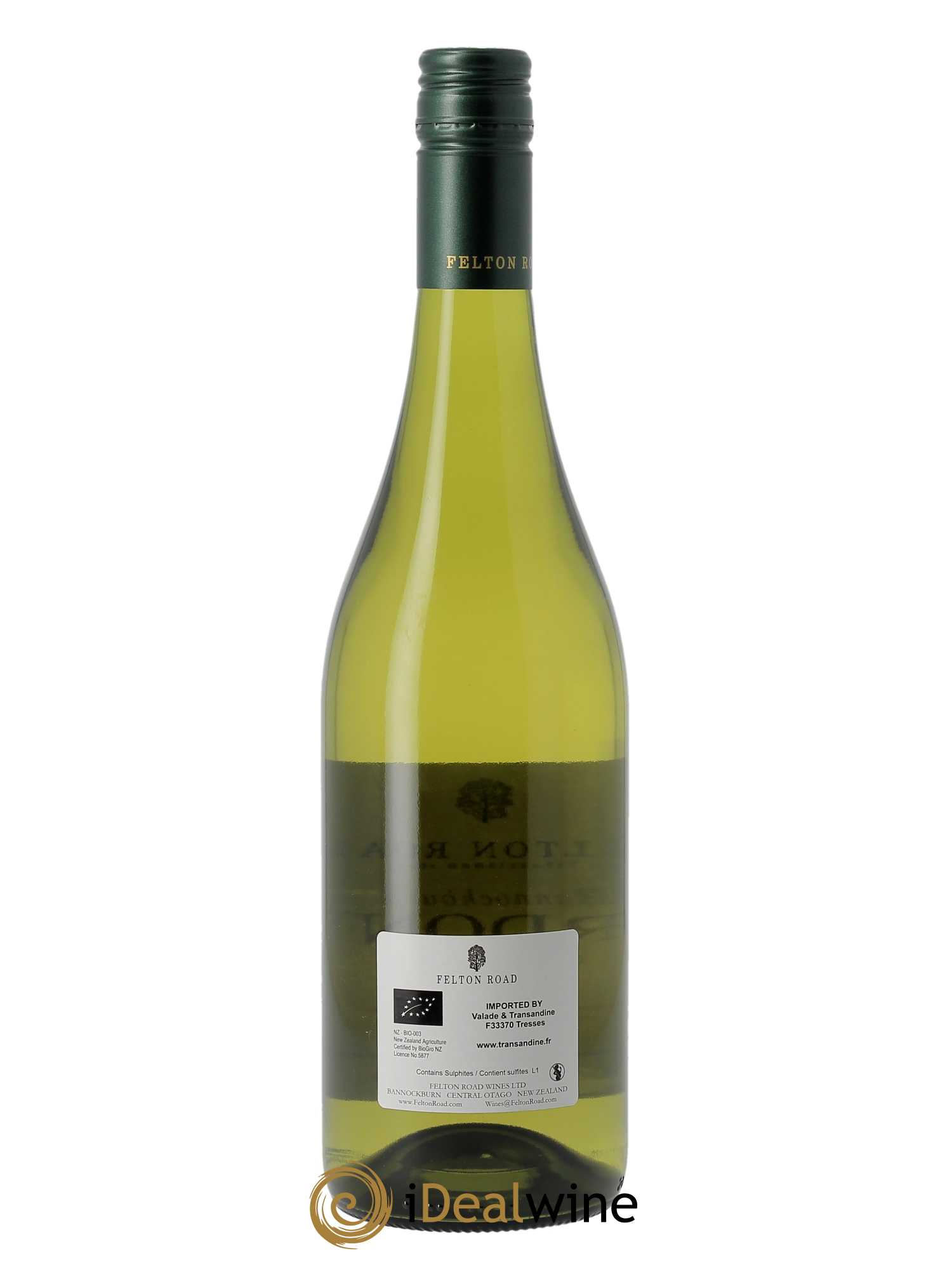 Central Otago Felton Road Bannockburn Chardonnay 2021 - Lot de 1 bouteille - 1