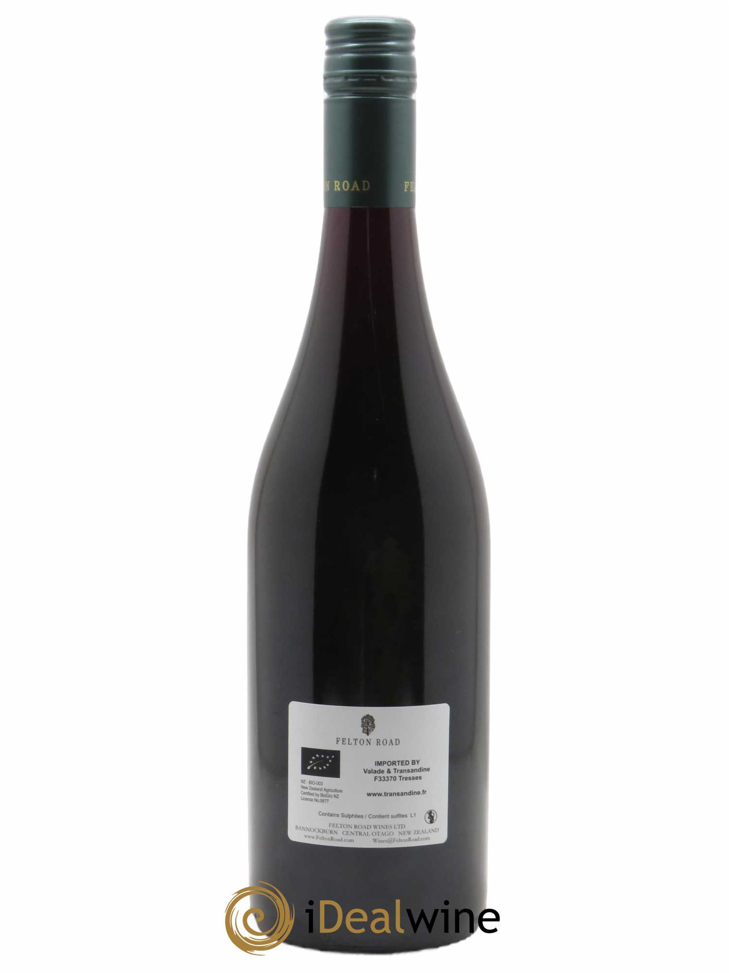 Central Otago Felton Road Block 3 Pinot Noir 2021 - Lot de 1 bouteille - 1