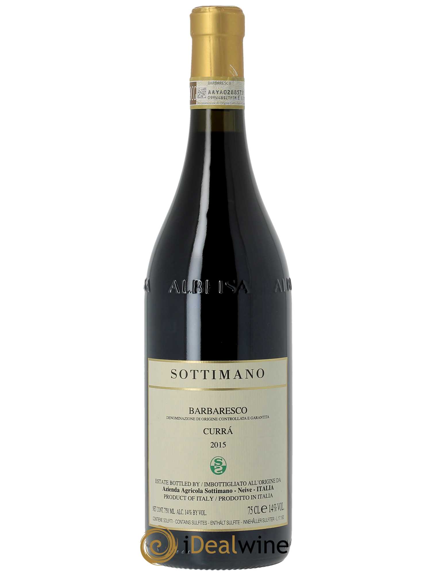 Barbaresco DOCG Currà Sottimano 2015 - Lot de 1 bouteille - 0