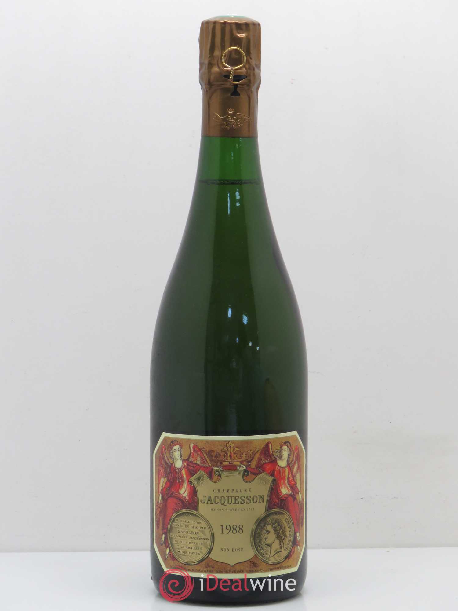 Avize DT (Dégorgement Tardif) Jacquesson 1988 - Lot de 1 bouteille - 0