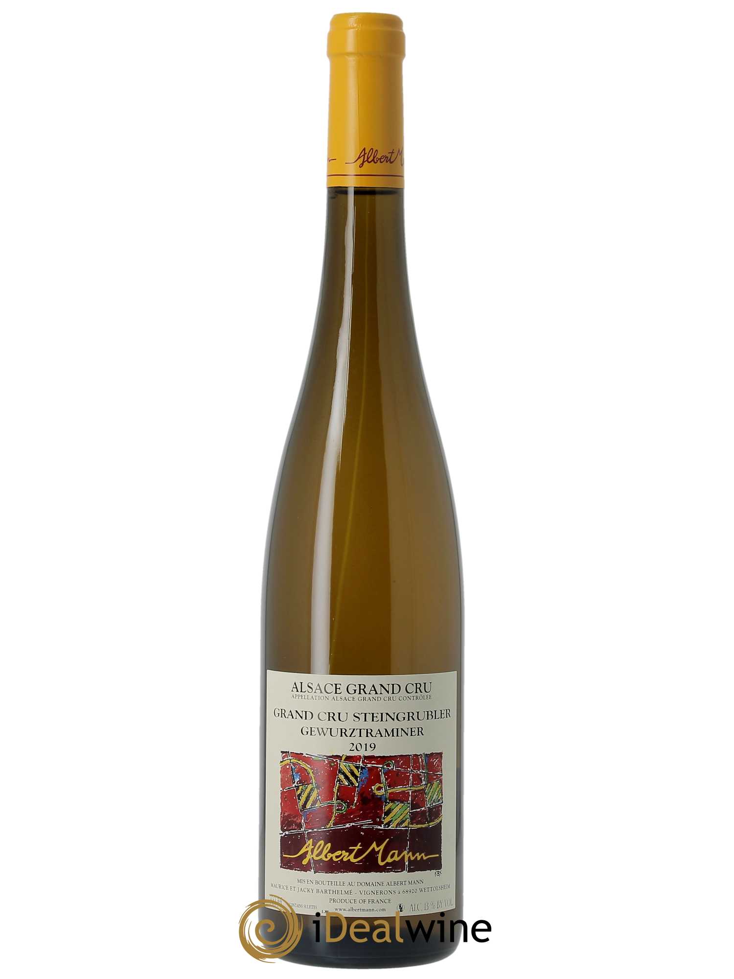 photo Alsace Gewurztraminer Grand Cru Steingrübler Albert Mann