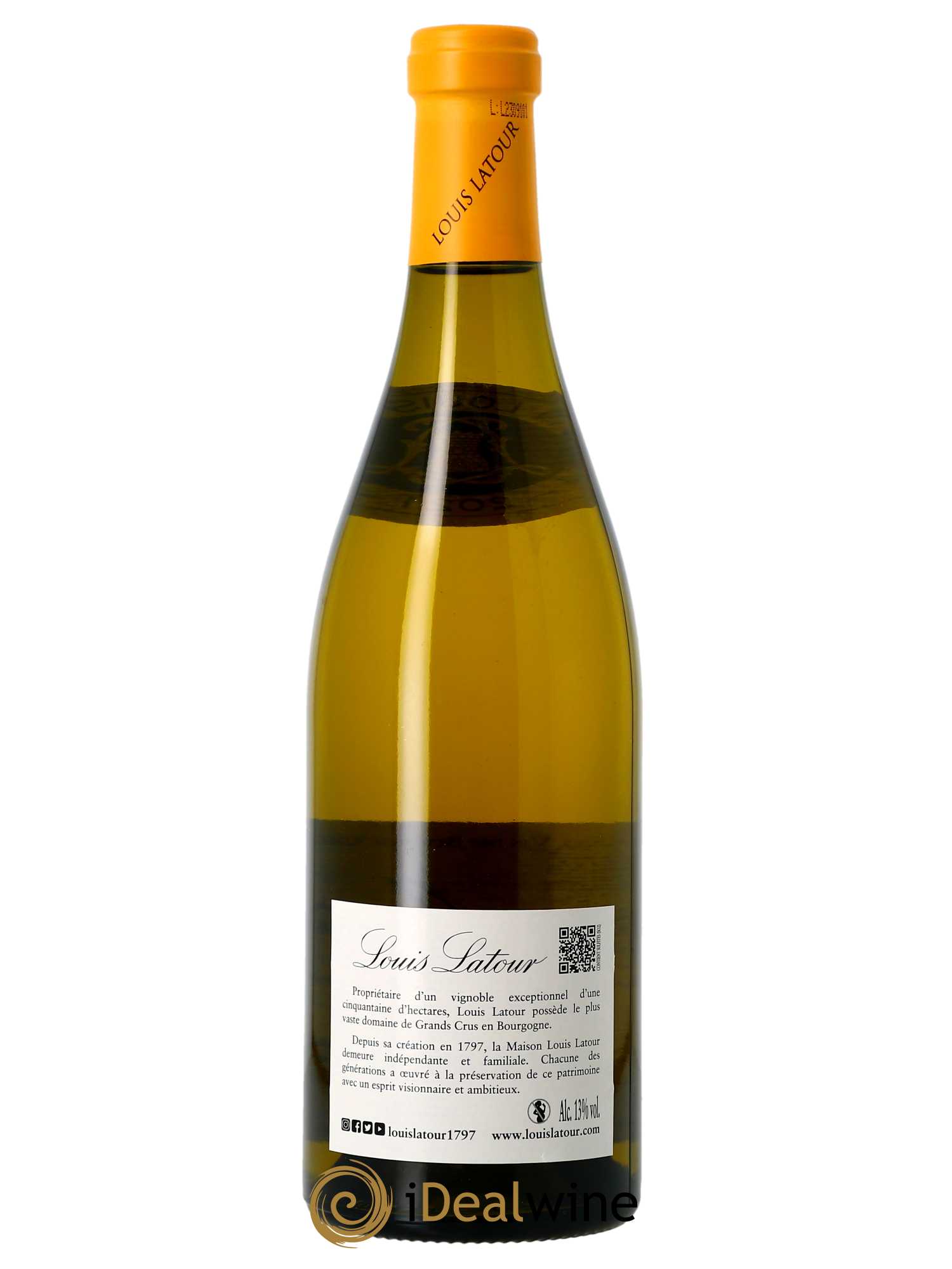 Chassagne-Montrachet 1er Cru Cailleret Louis Latour 2021 - Lot de 1 bouteille - 1