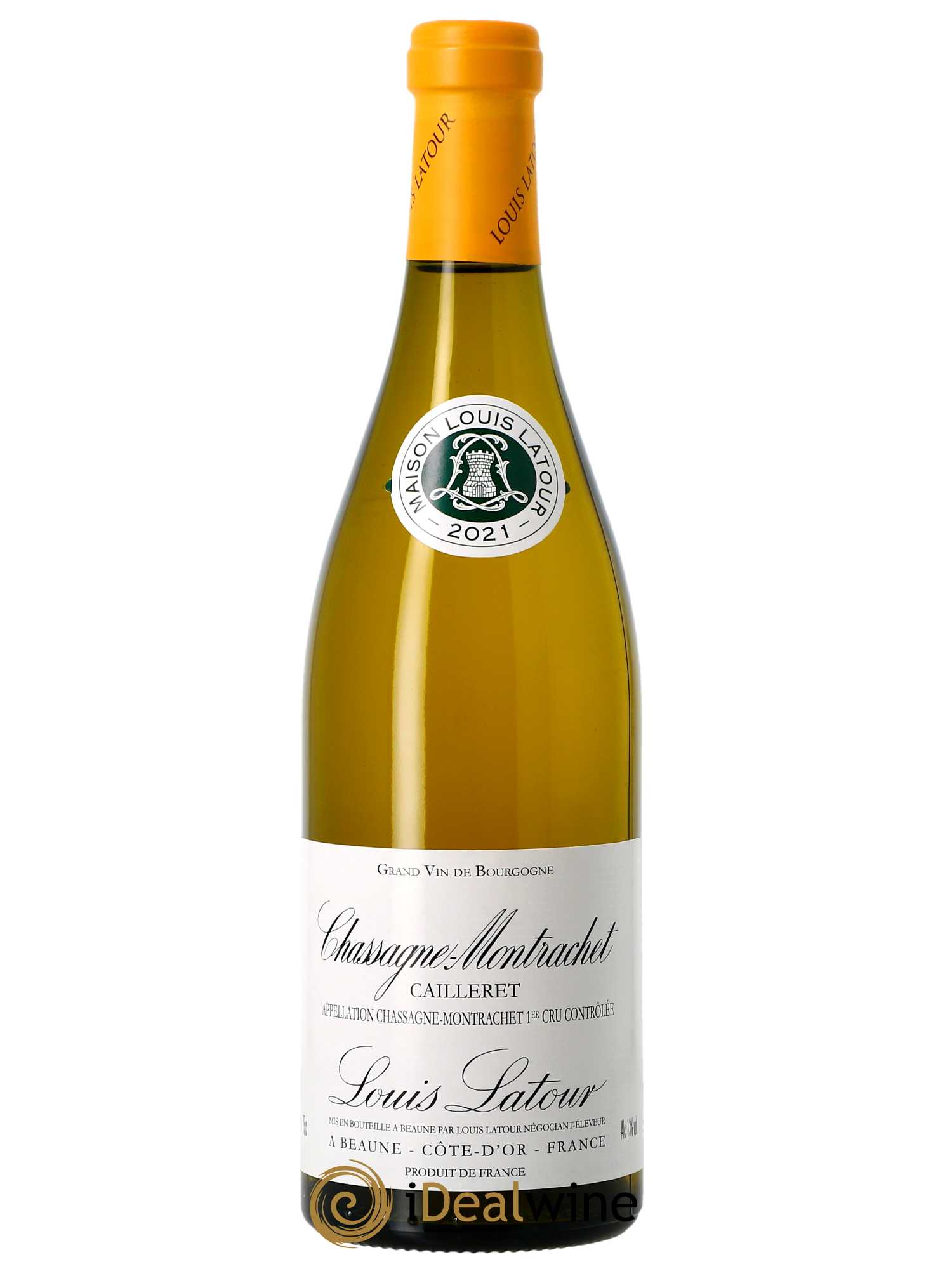 Chassagne-Montrachet 1er Cru Cailleret Louis Latour 2021 - Lot de 1 bouteille - 0