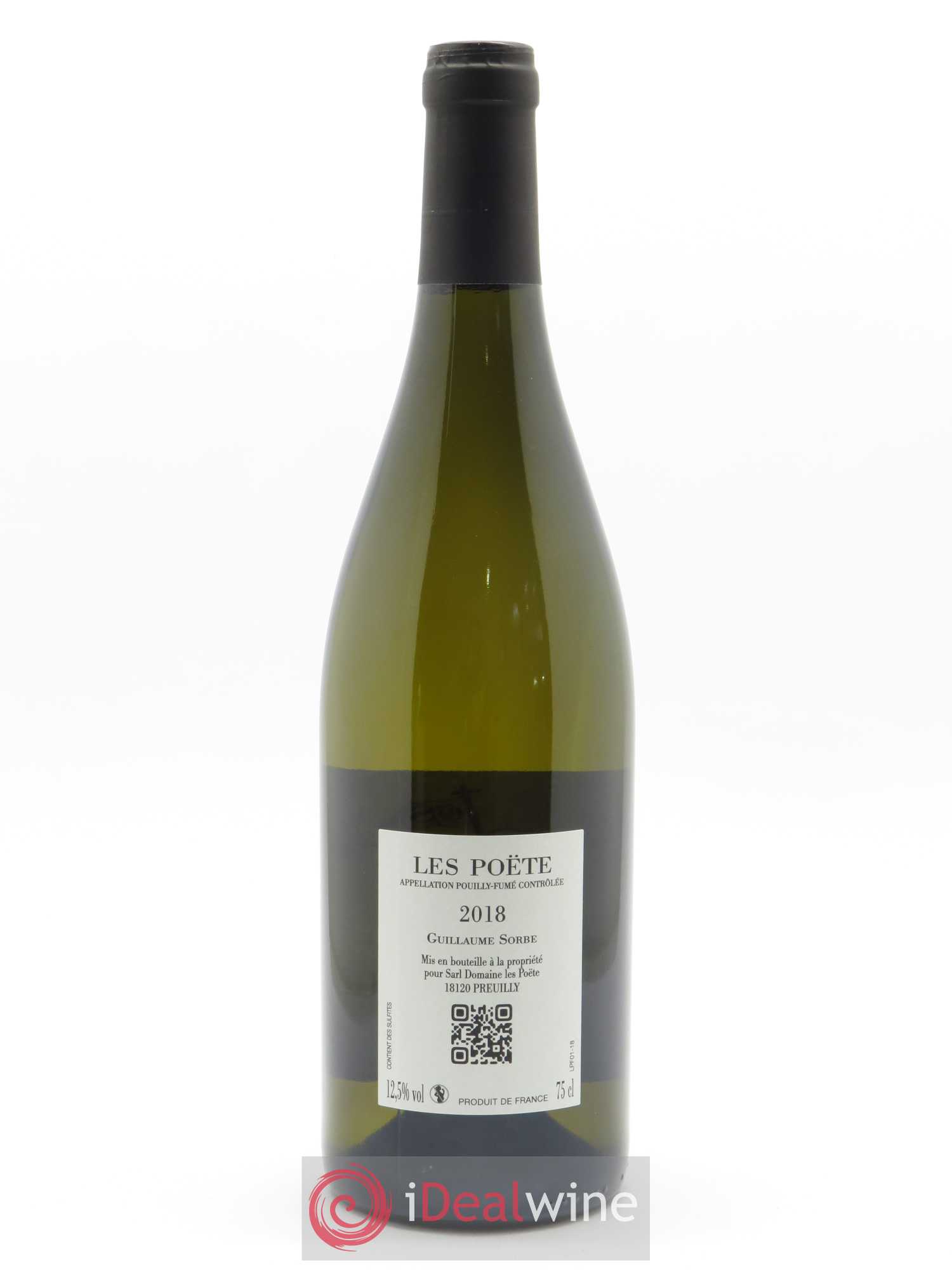 Pouilly-Fumé Les Poëte 2018 - Lot de 1 bouteille - 1