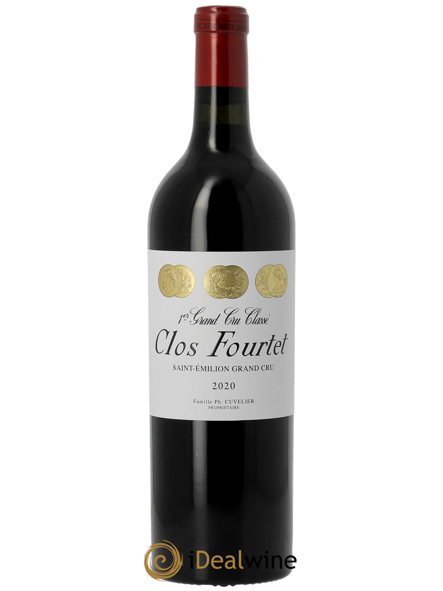 Clos Fourtet 1er Grand Cru Classé B (CBO à partir de 6 BTS) 2020 - Lot de 1 bouteille - 0