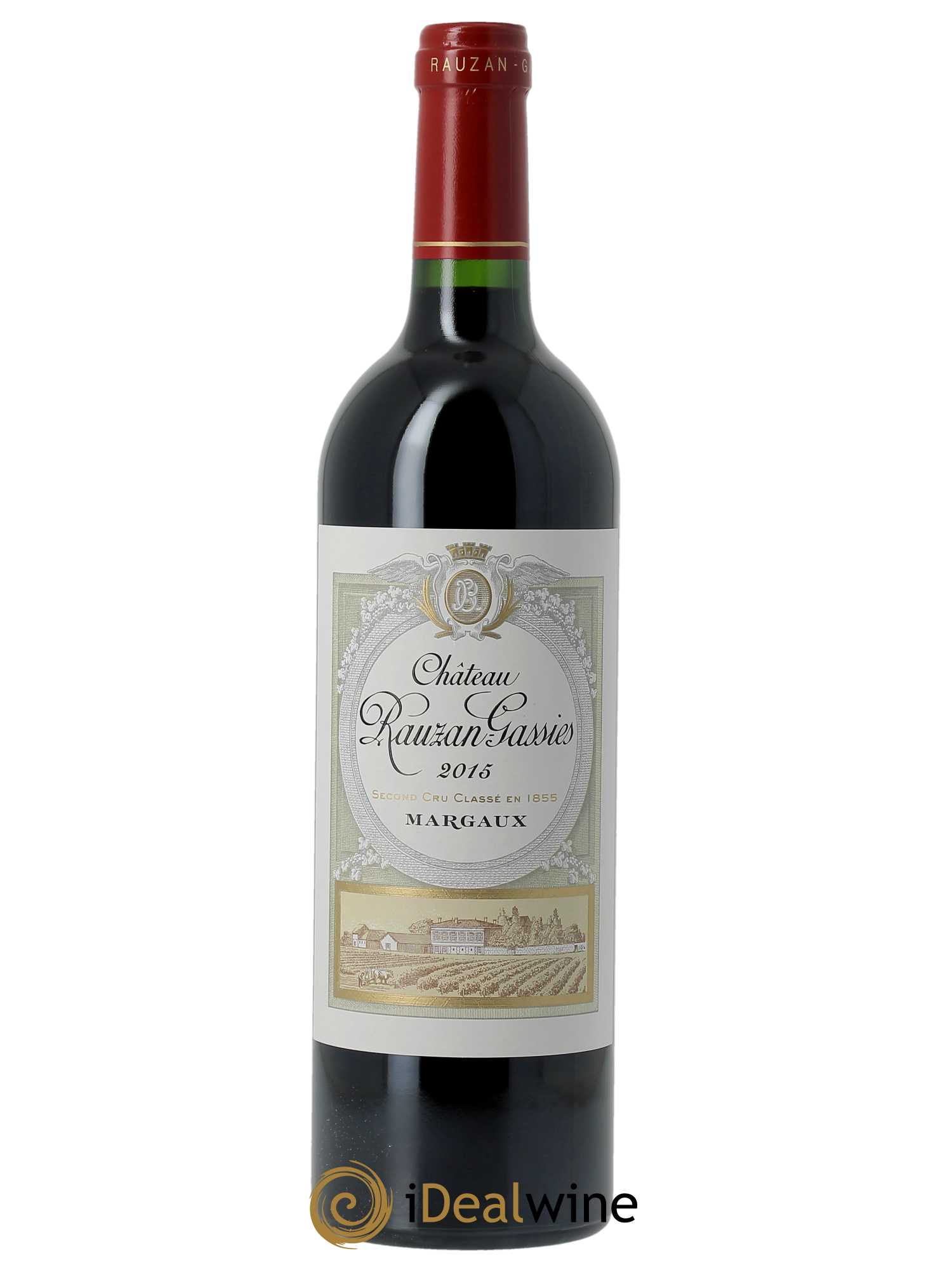 Château Rauzan-Gassies 2ème Grand Cru Classé  2015 - Lotto di 1 bottiglia - 0