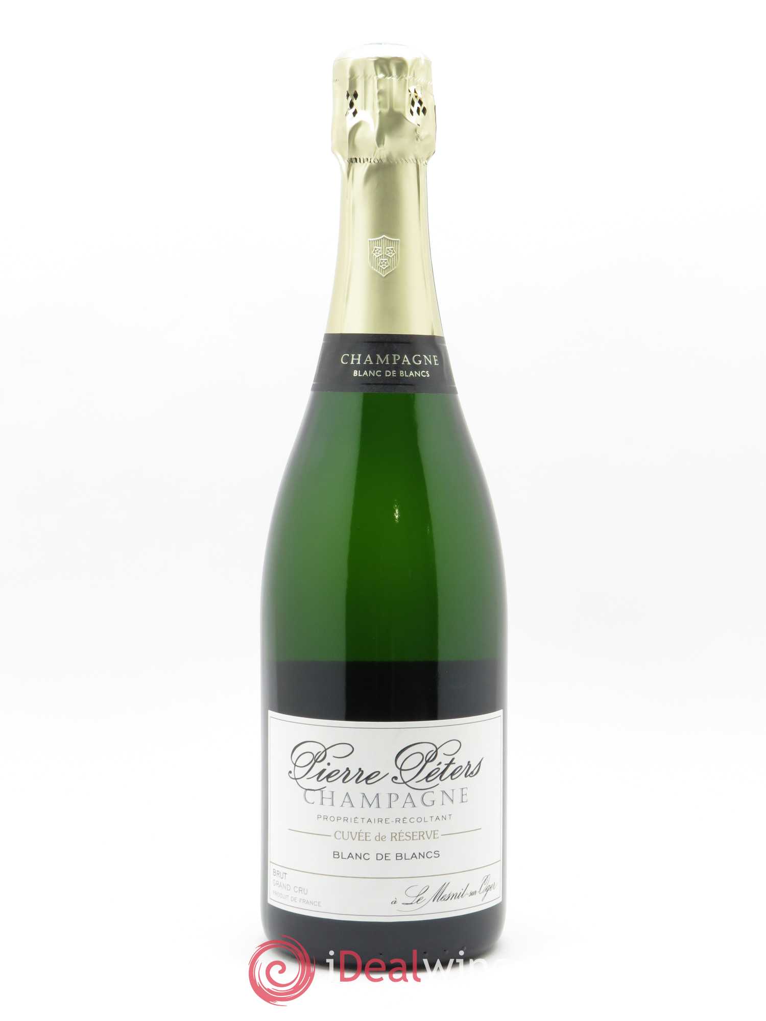 Brut Grand Cru Blanc de Blancs Cuvée de Réserve  Pierre Péters  - Lotto di 1 bottiglia - 0