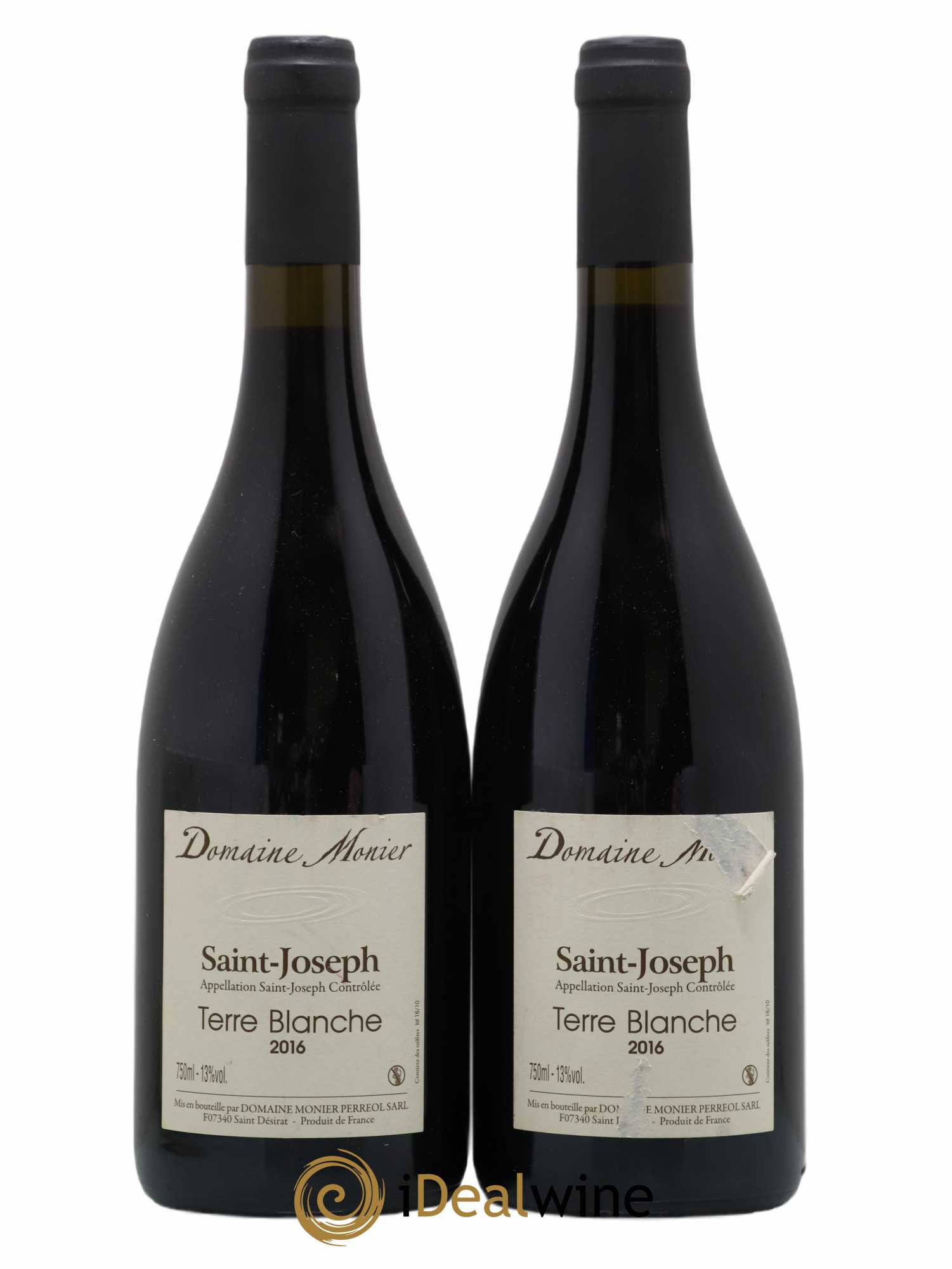 Saint-Joseph Monier Perréol Terre Blanche 2016 - Lot de 2 bouteilles - 0