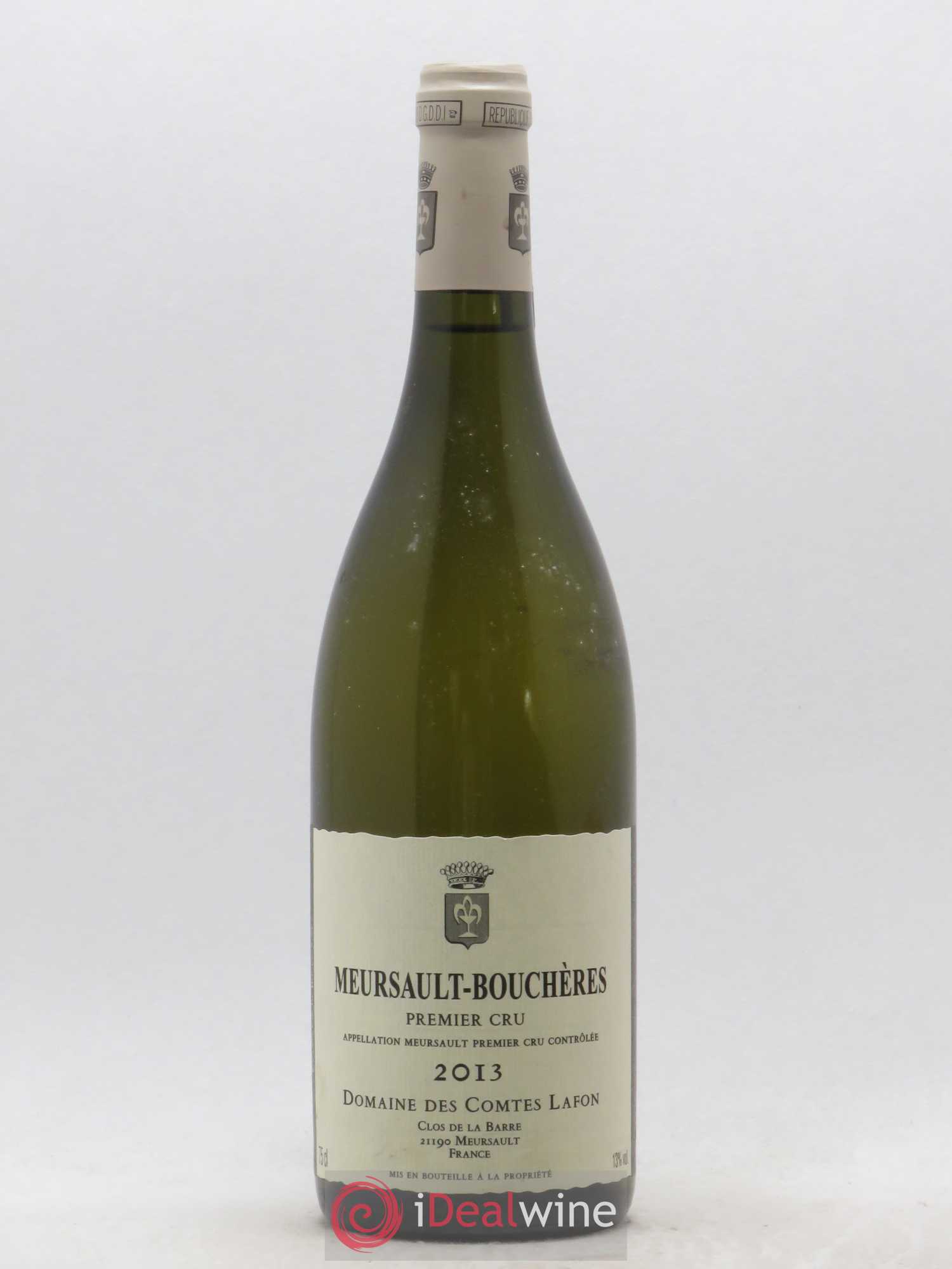 Meursault 1er Cru Bouchères Comtes Lafon (Domaine des) 2013 - Lot of 1 bottle - 0