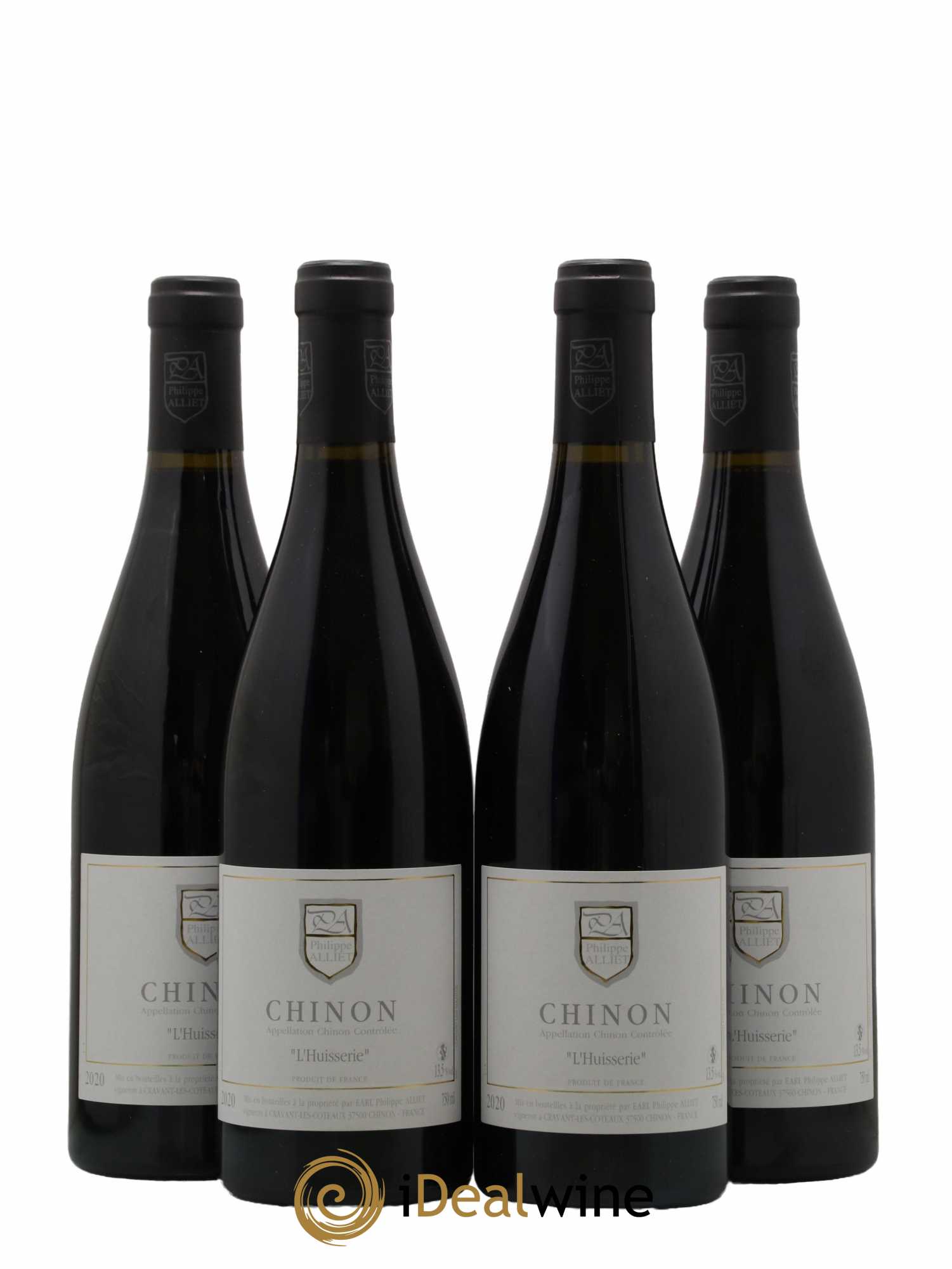 Chinon L'Huisserie Philippe Alliet  2020 - Lotto di 4 bottiglie - 0