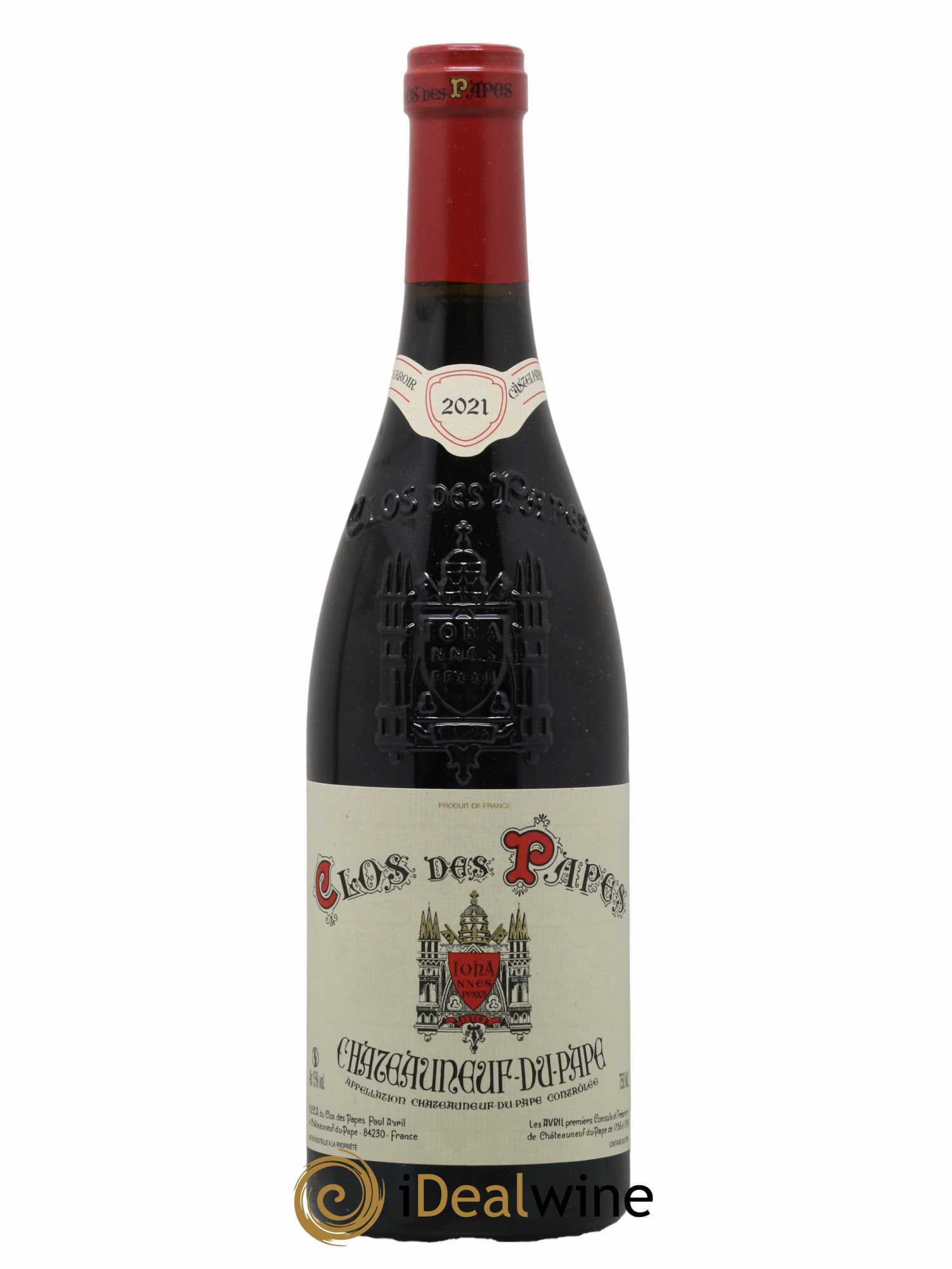 Châteauneuf-du-Pape Clos des Papes - Paul Avril  2021 - Lotto di 1 bottiglia - 0