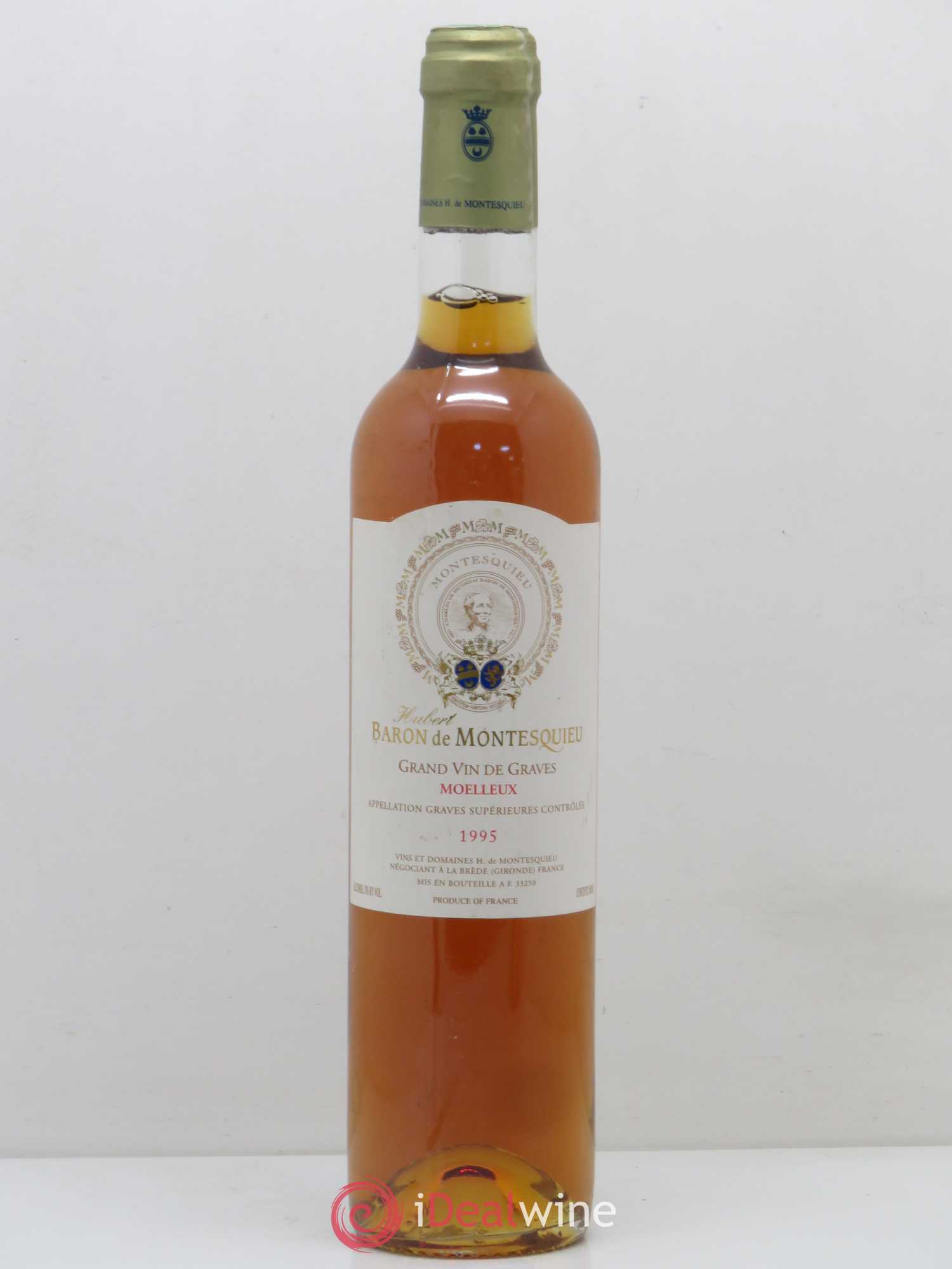 Graves Henri Baron de Montesquieu 1995 - Lot de 1 bouteille - 0