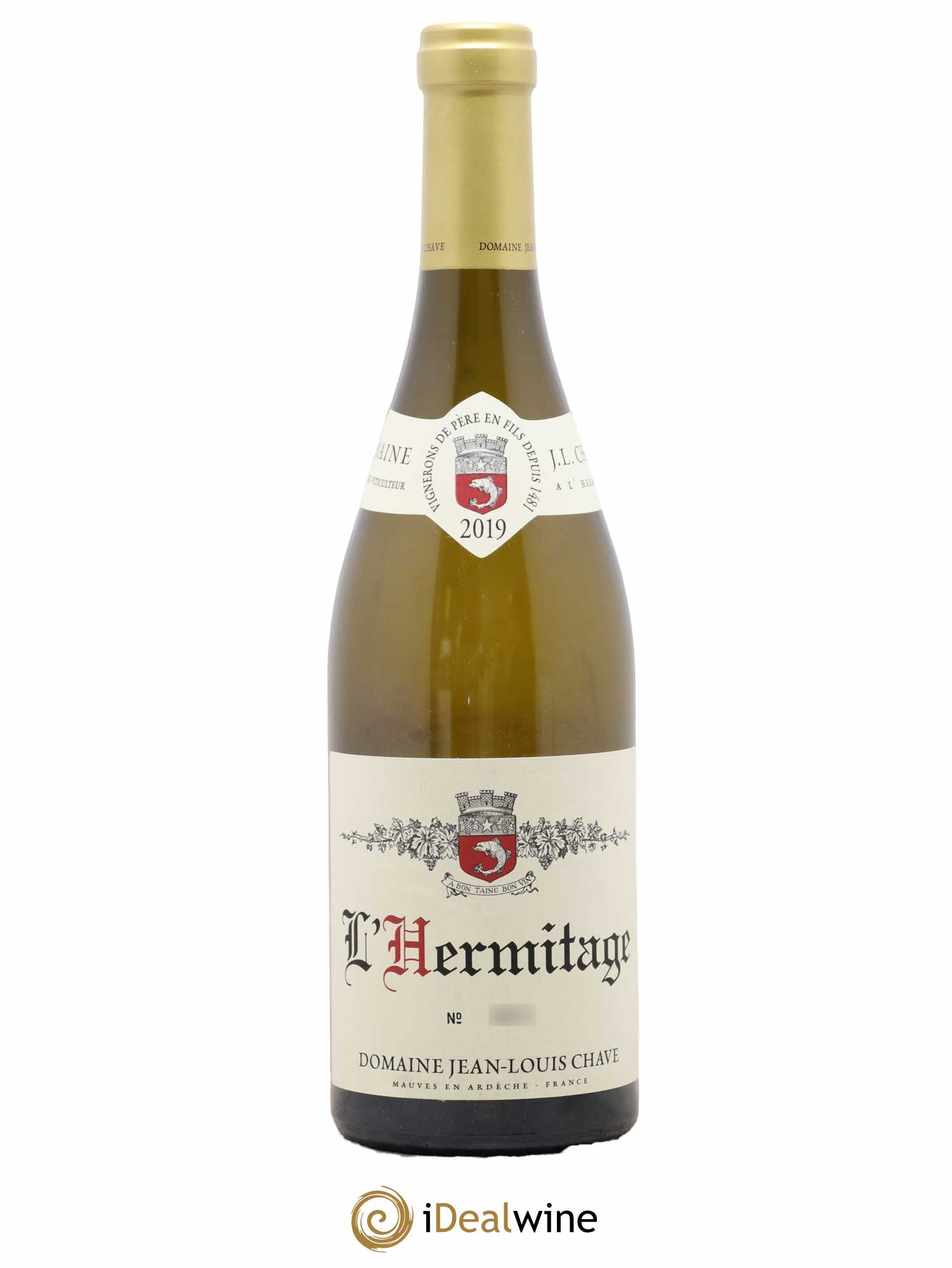 Hermitage Jean-Louis Chave  2019 - Posten von 1 Flasche - 0