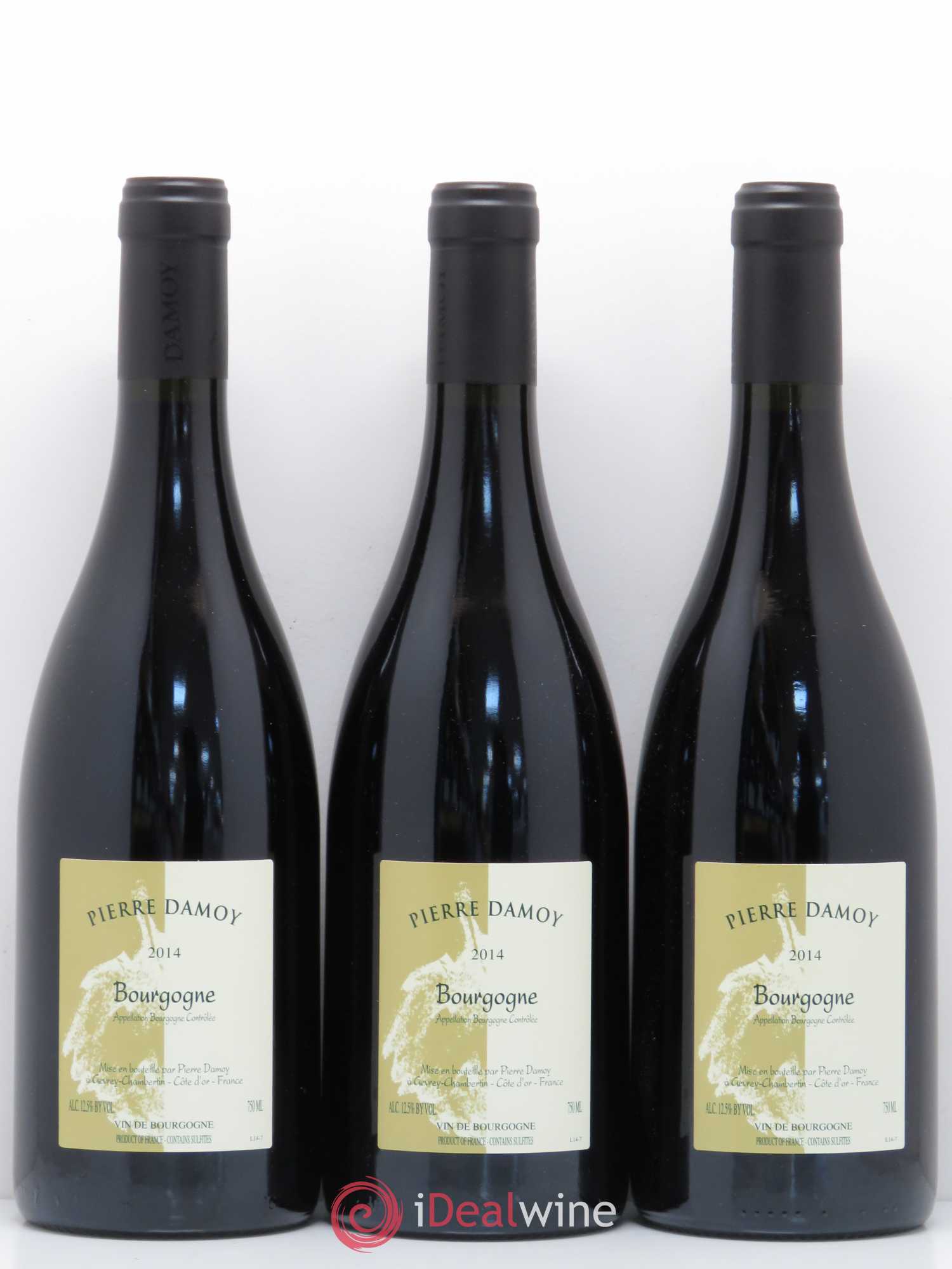 Bourgogne Pinot Noir Domaine Pierre Damoy 2014 - Lot de 6 bouteilles - 1