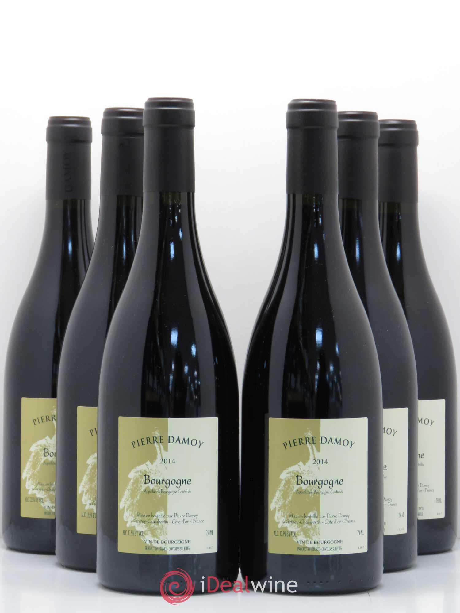 Bourgogne Pinot Noir Domaine Pierre Damoy 2014 - Lot de 6 bouteilles - 0