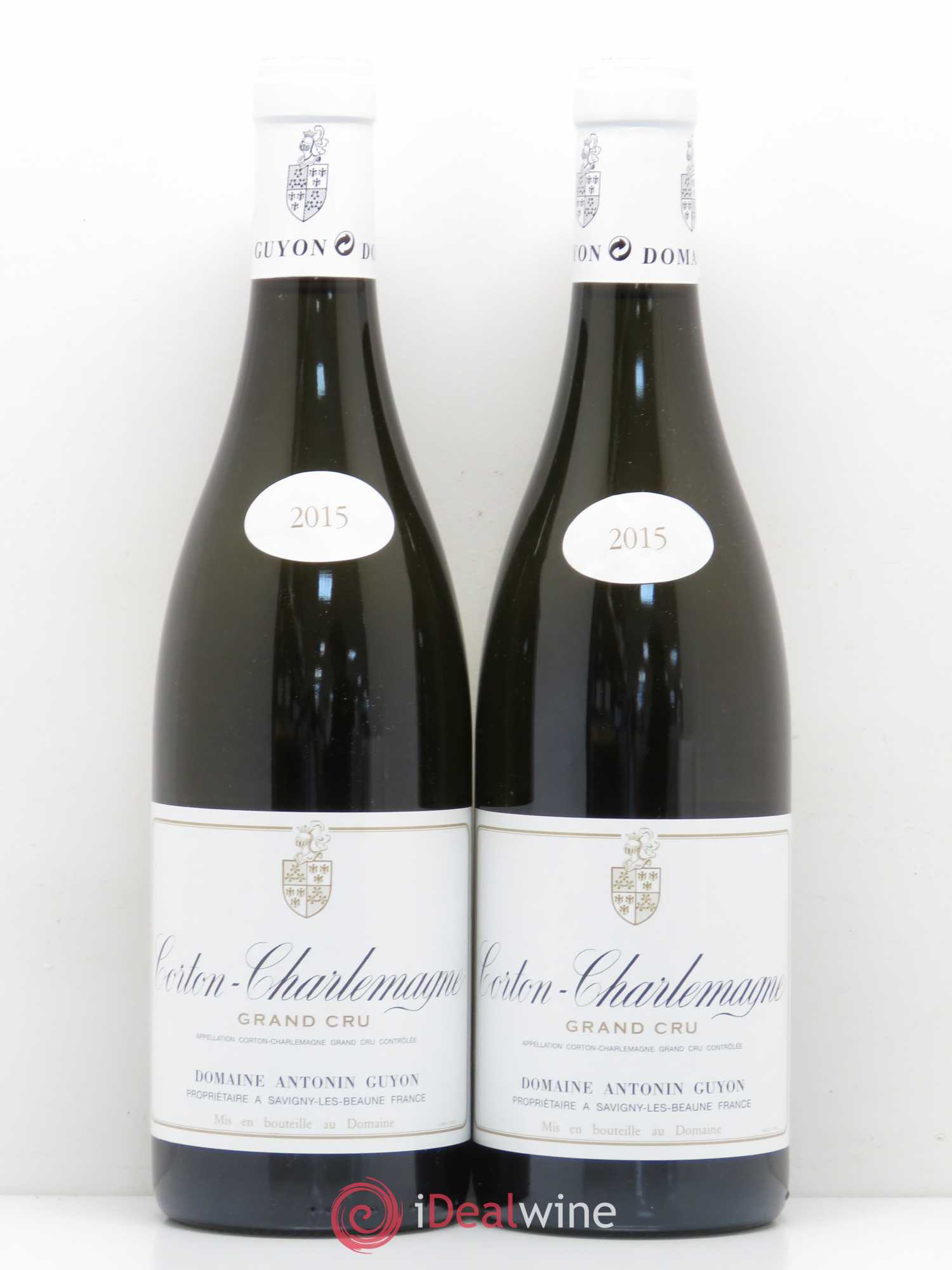 Corton-Charlemagne Grand Cru Domaine Antonin Guyon 2015 - Lot de 2 bouteilles - 0